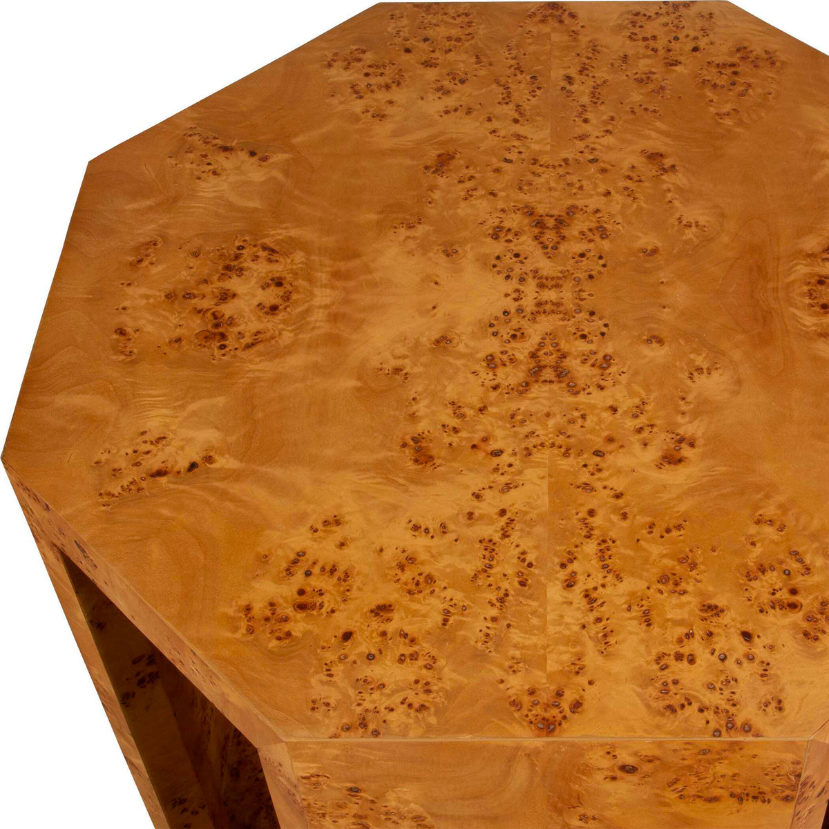 Indus Side Table Burl - Light Brown by Uttermost - View 5