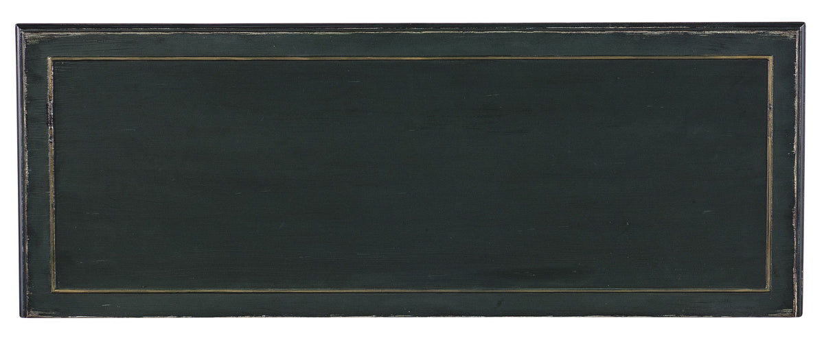 Charleston Five-Drawer Console Table - Dark Green by Hooker Furniture - View 11