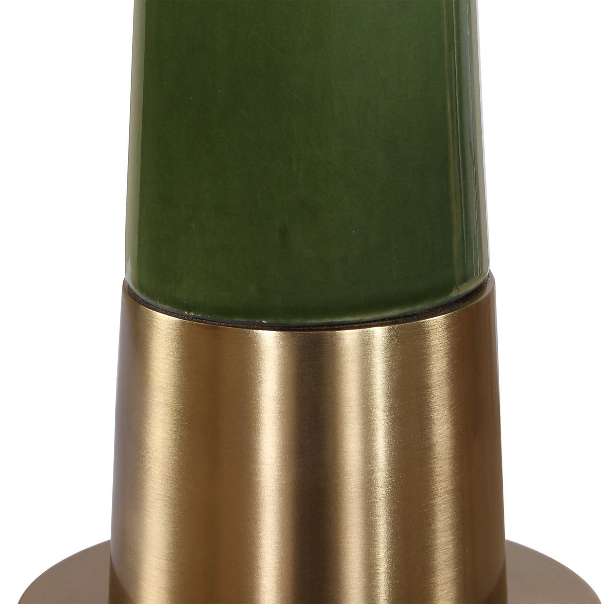 Riccardi Table Lamp Moss - Dark Green by Uttermost - View 6