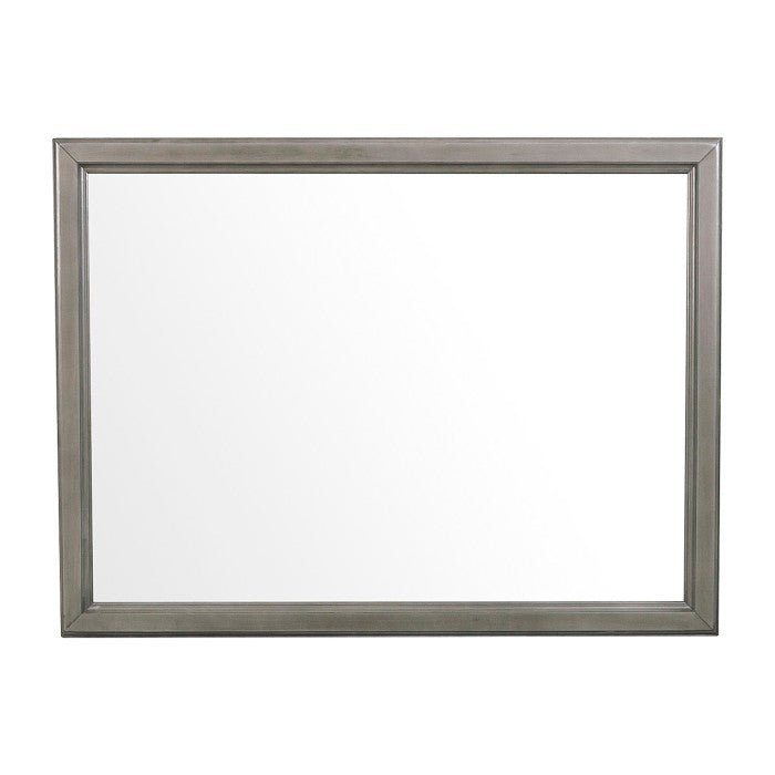 Cotterill Gray Dresser And Mirror Set 1730Gy - 5 - 6 | Homelegance | Home Elegance USA