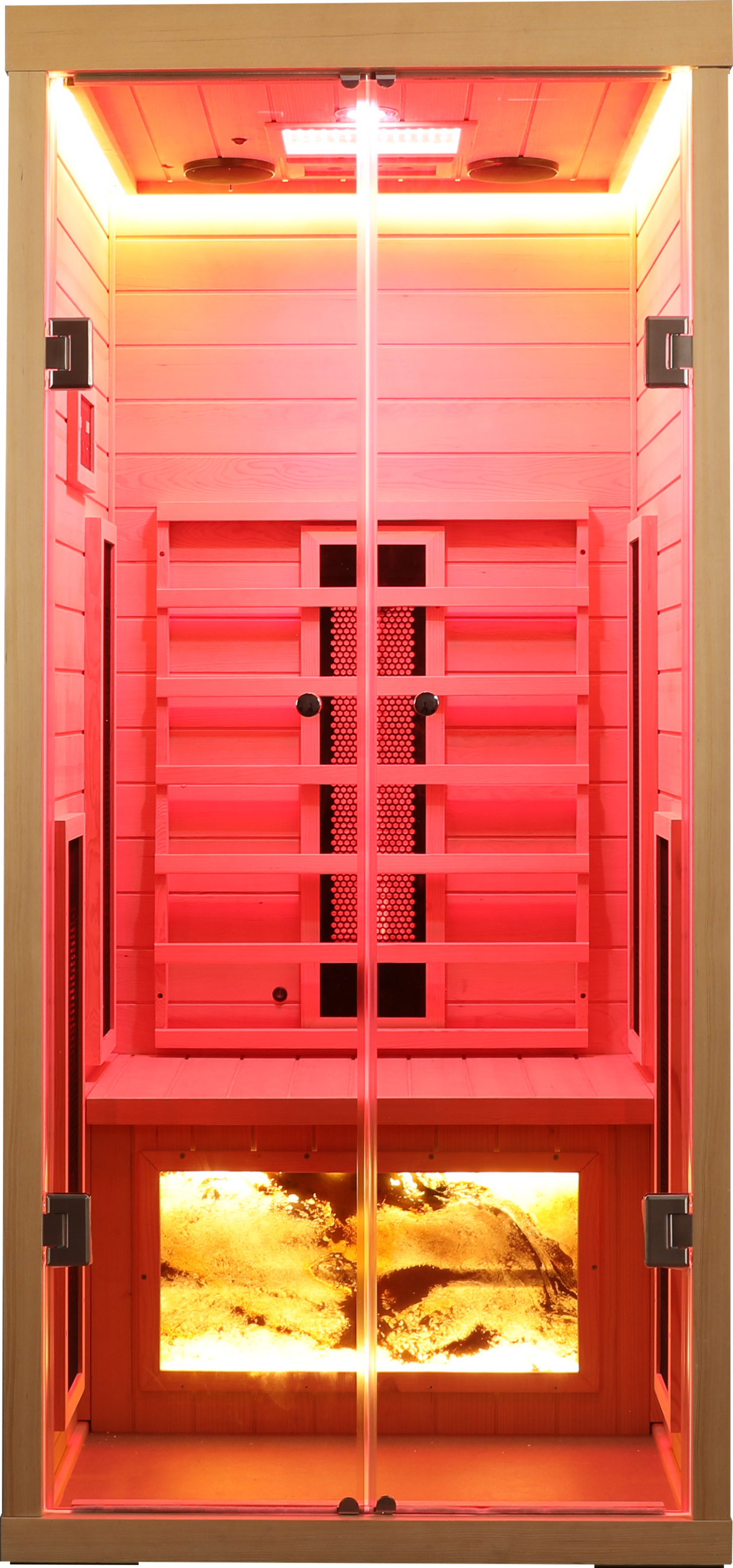 One person hemlock sauna
