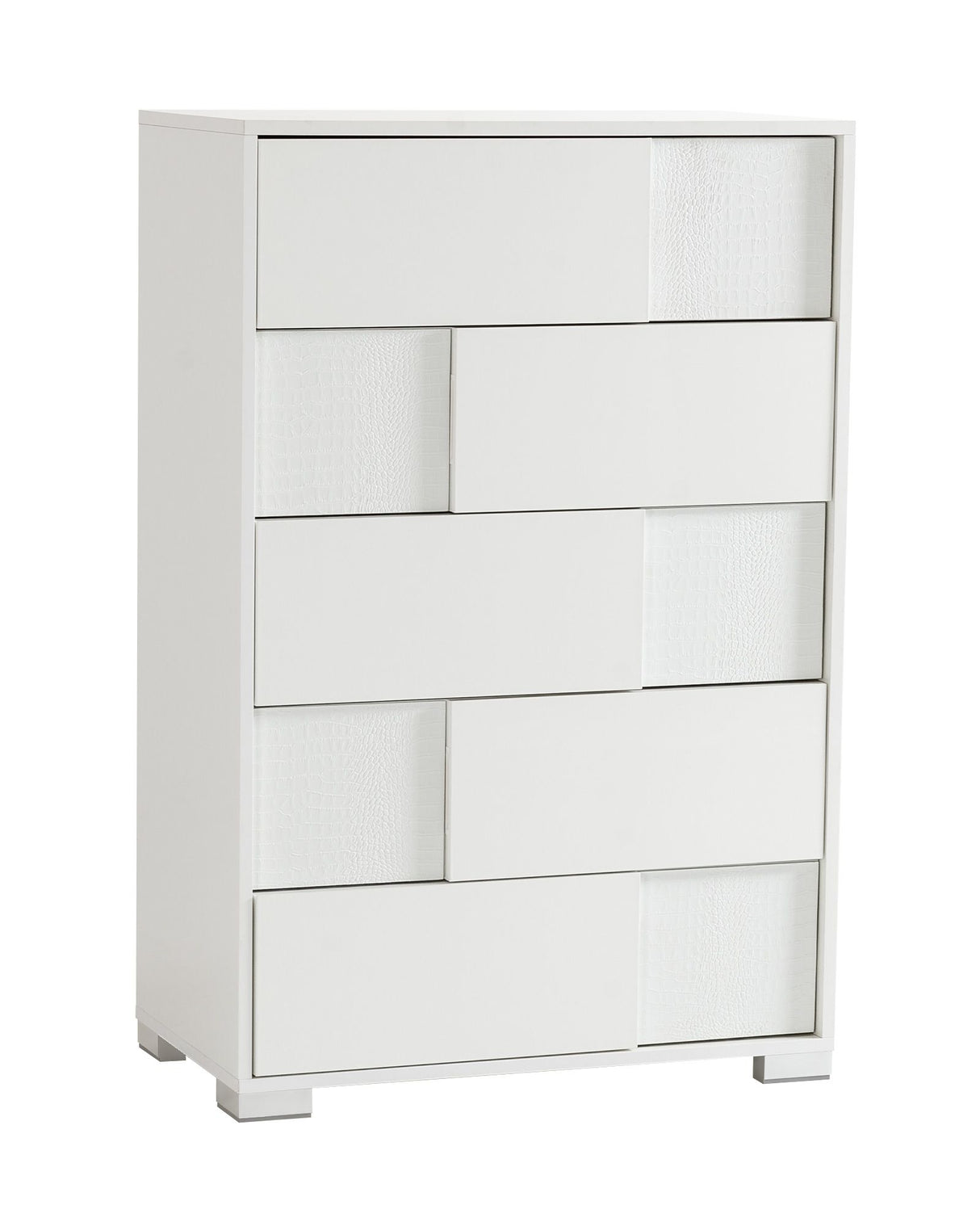 Modrest Monza Italian Modern White Chest - Home Elegance USA