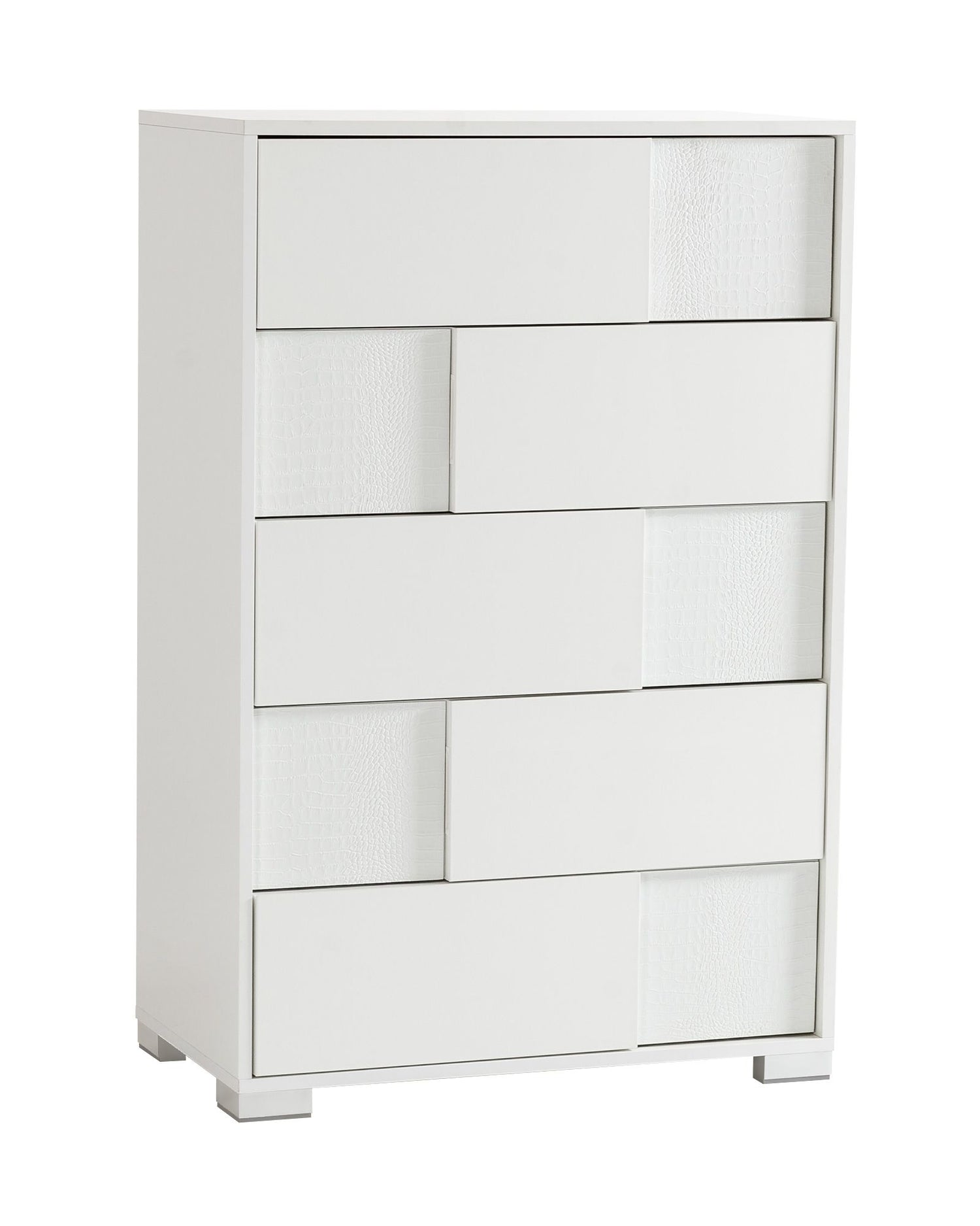 Modrest Monza Italian Modern White Chest - Home Elegance USA