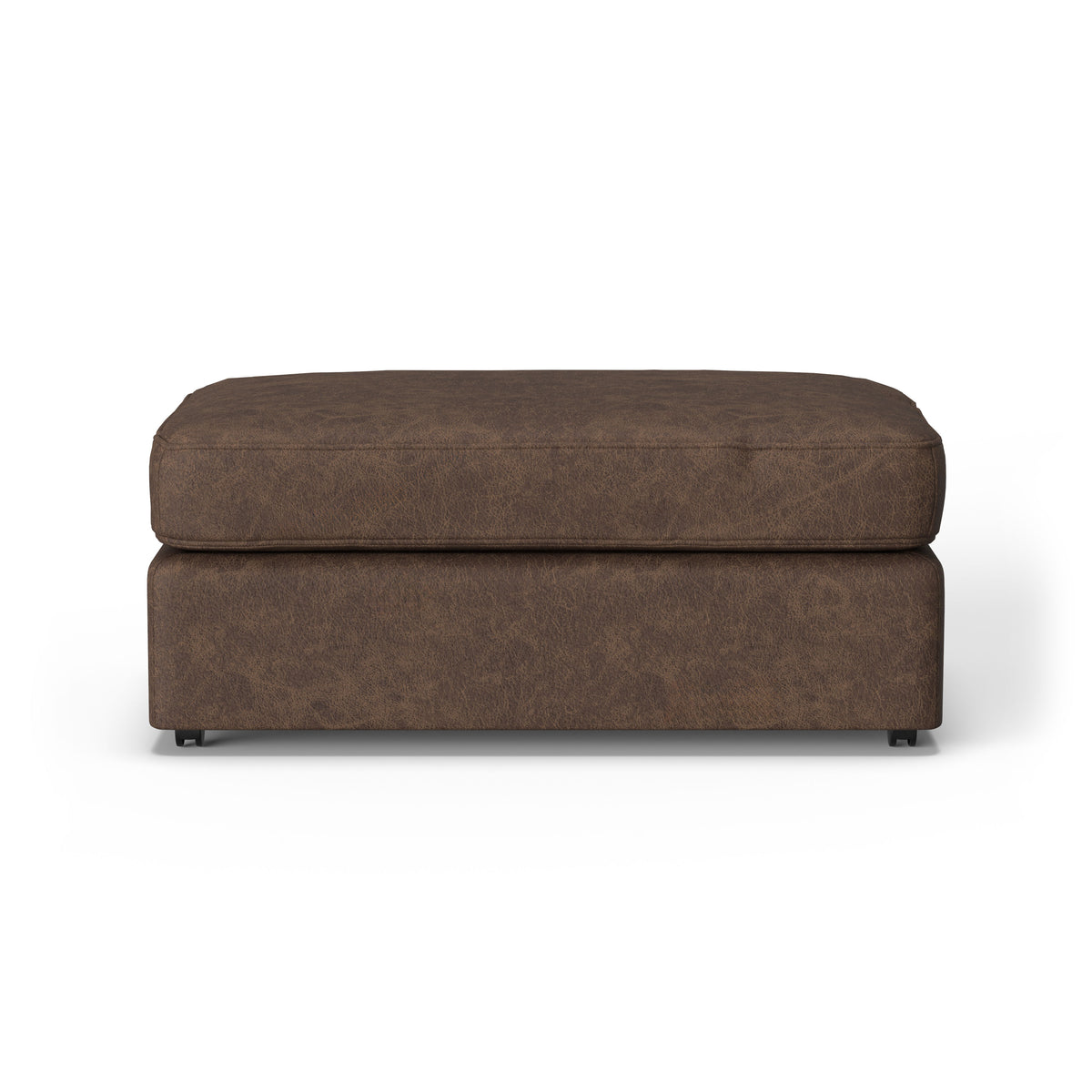 Vail Leather Cocktail Ottoman | Flexsteel