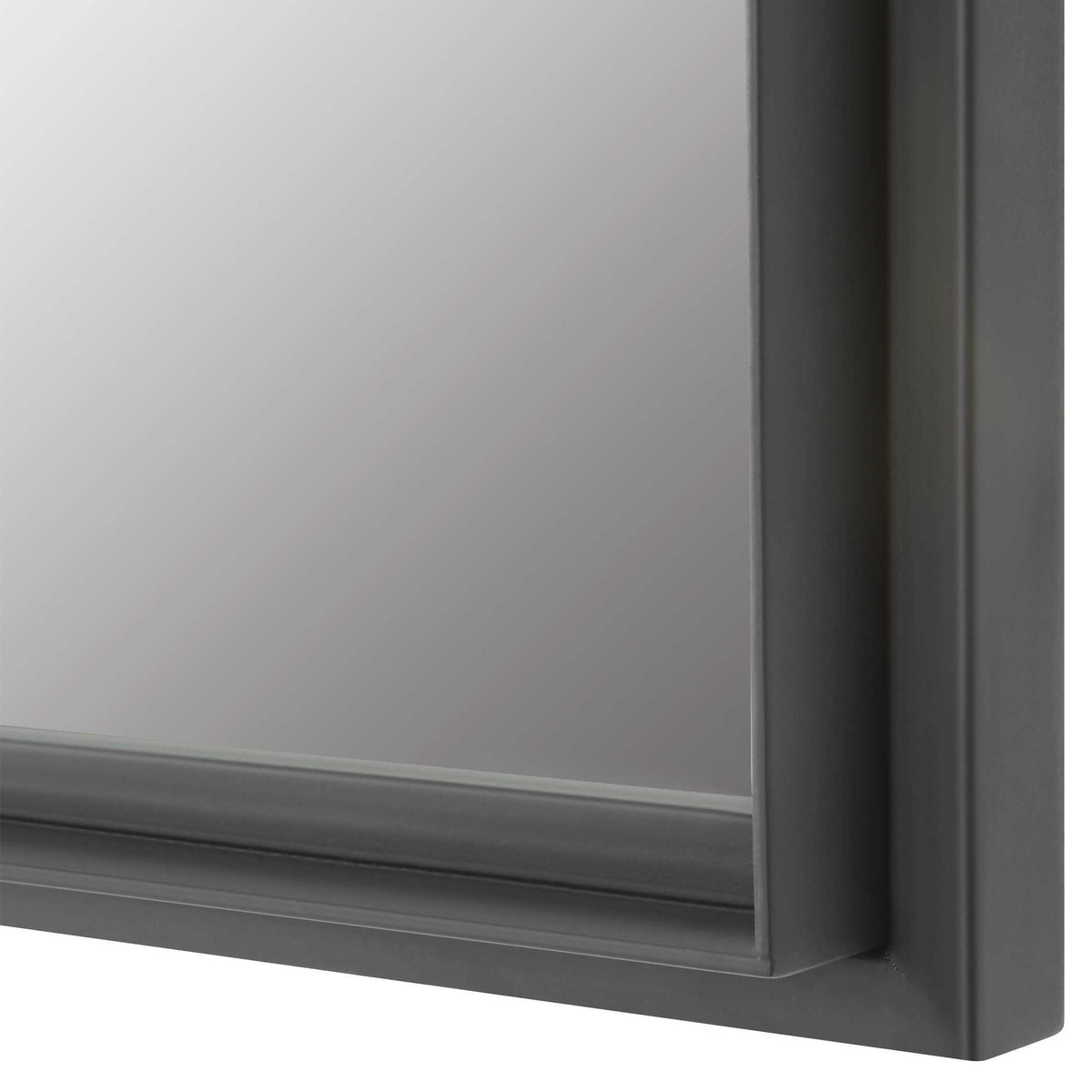 Spurgeon Square Window Mirror - Black by Uttermost - View 5