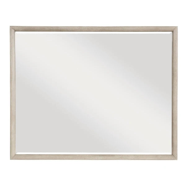 McKewen Light Gray Ash Veneer Platform Bedroom Set with Storage – Homelegance