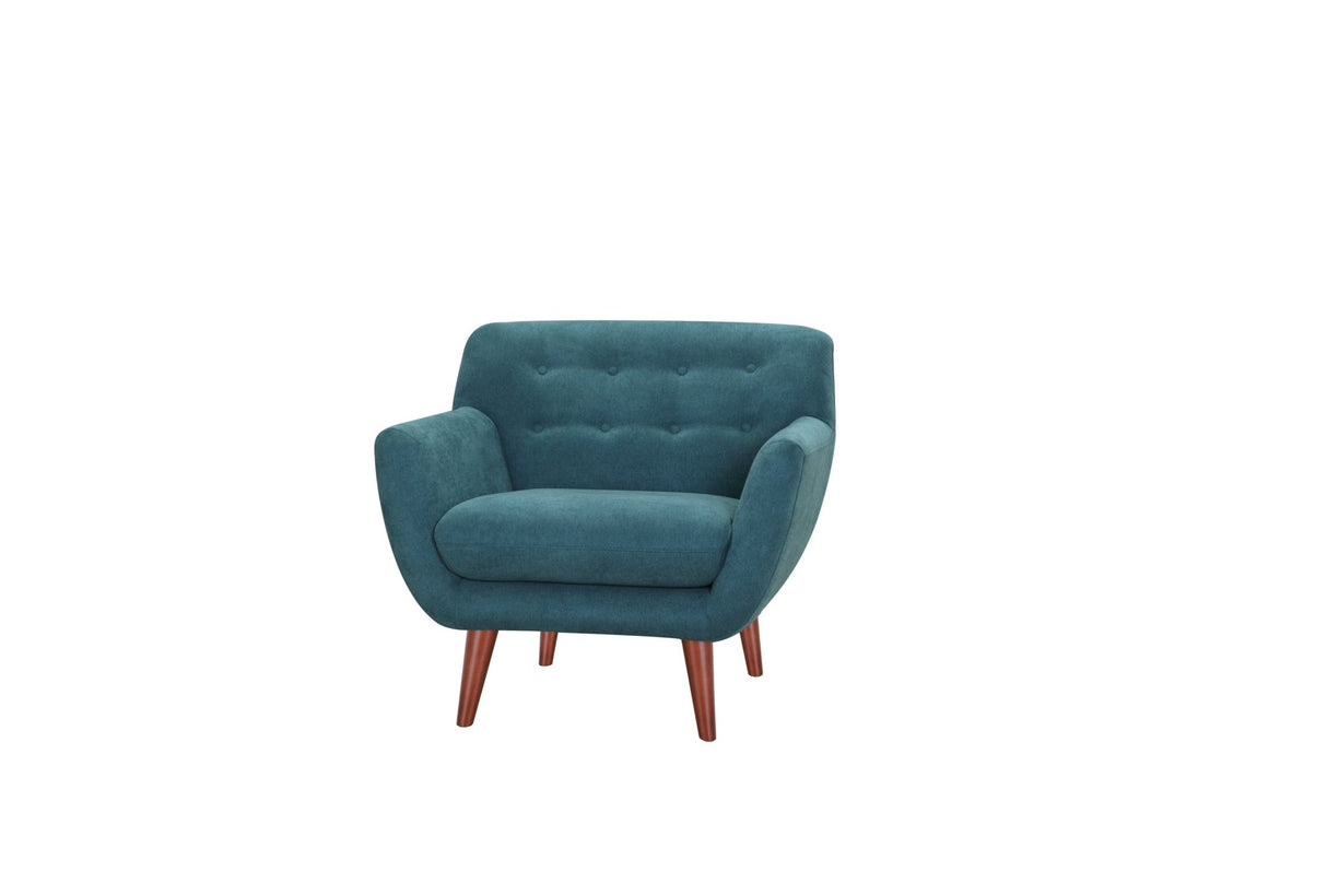 BRENNA CHAIR - TEAL | Home Elegance USA