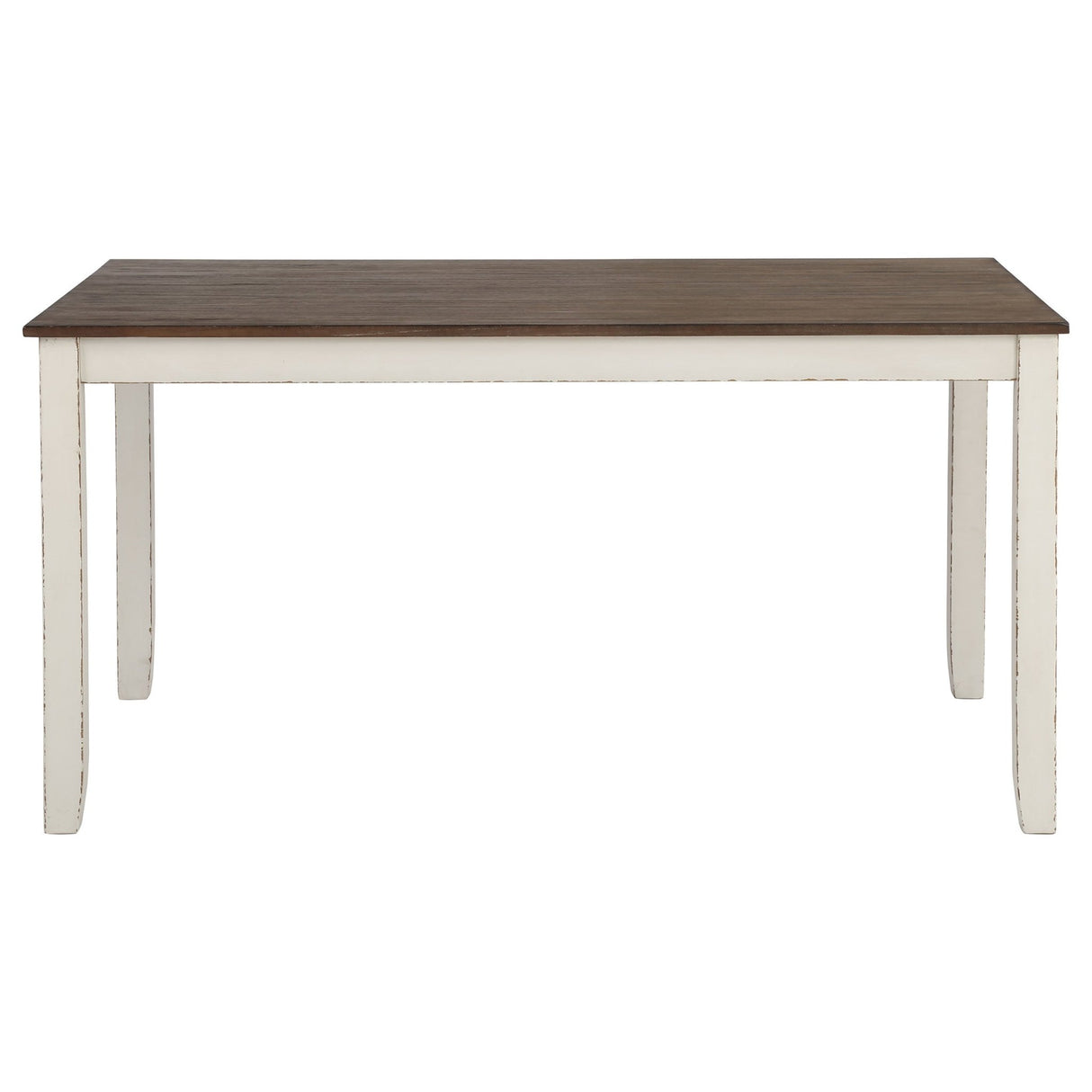 Fortress 7 - piece Dining Set Chestnut and Vintage White | Coaster | Home Elegance USA