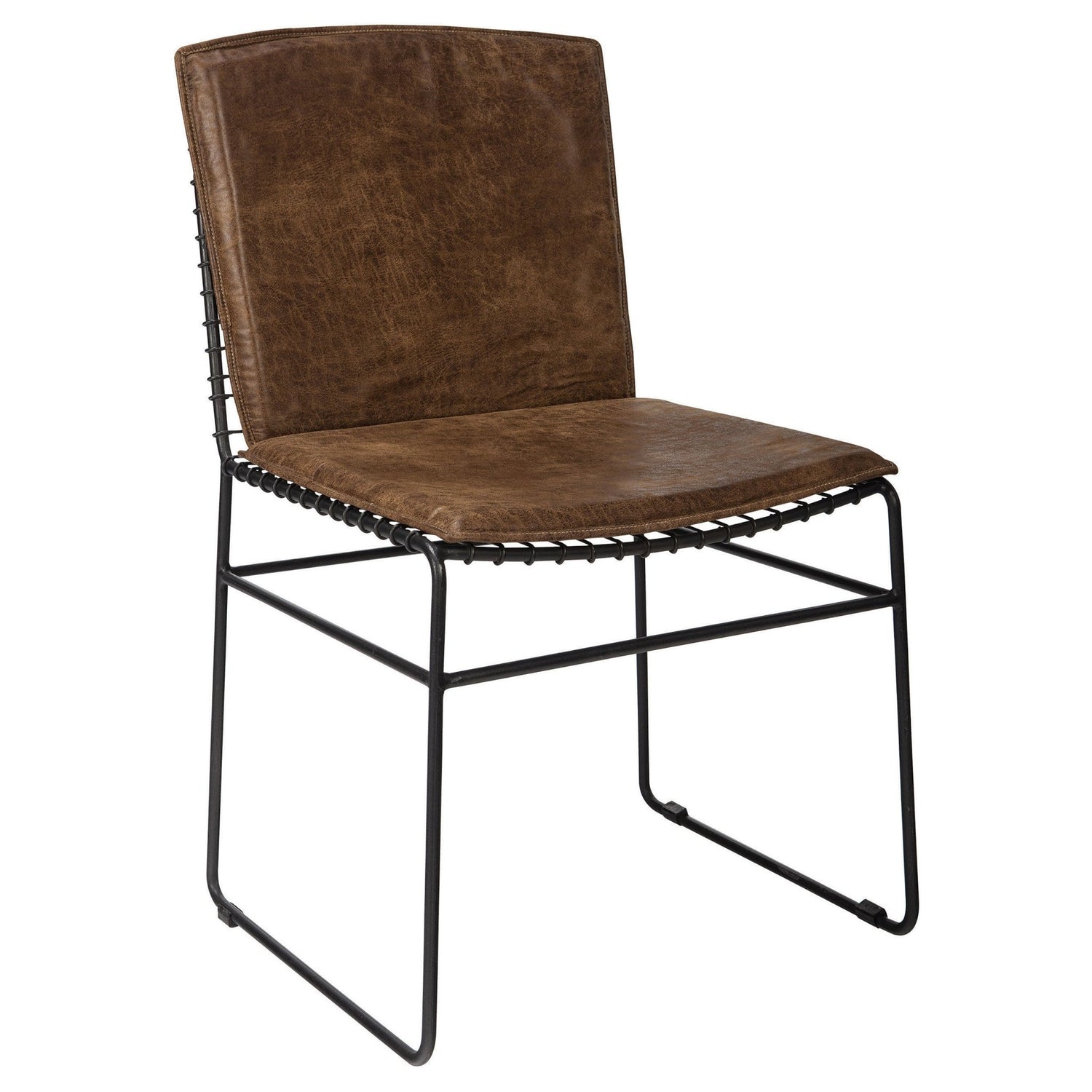 Topeka 6 - piece Dining Set Mango Cocoa and Gunmetal | Coaster | Home Elegance USA