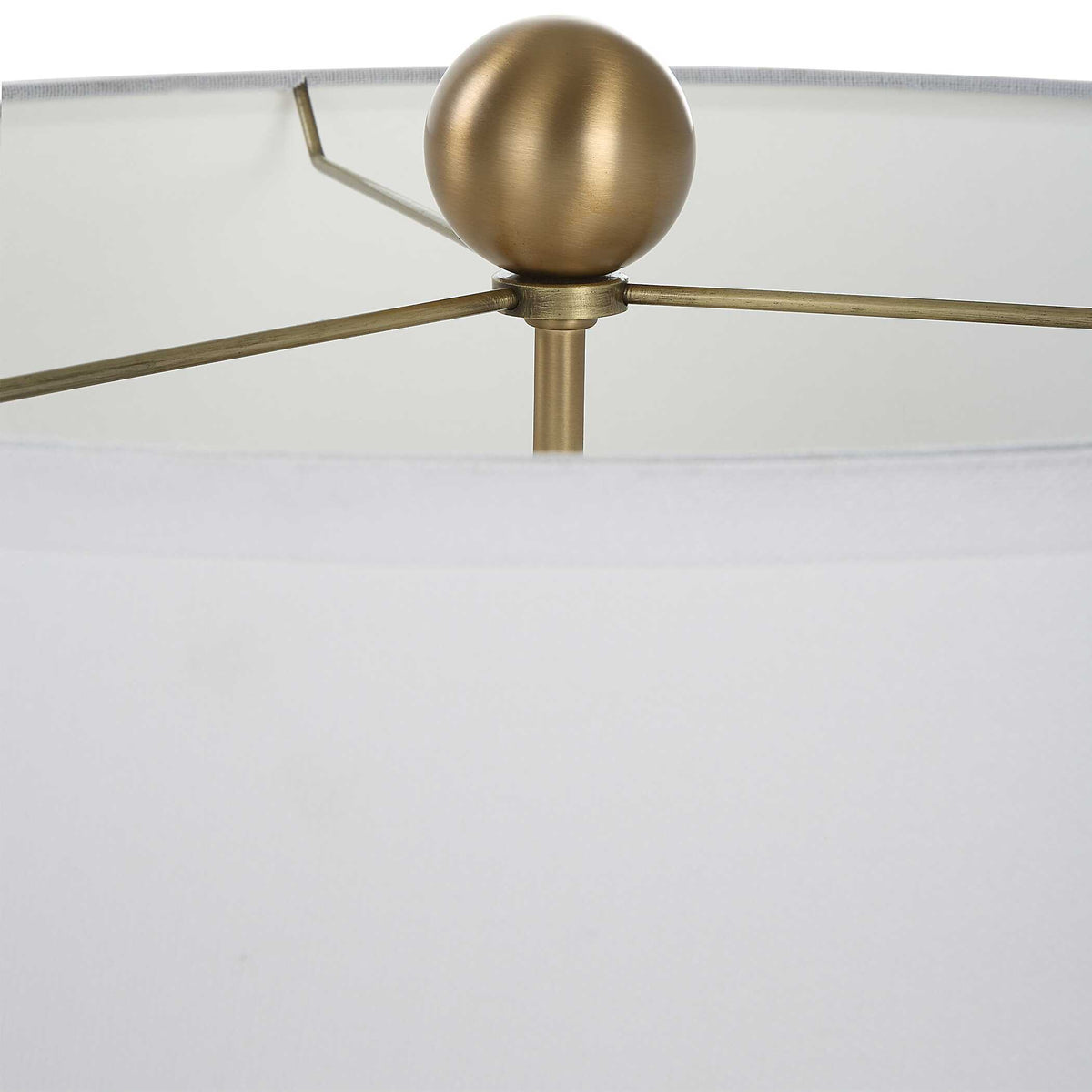 Cardoni Glass Table Lamp - Bronze / Beige by Uttermost - View 5