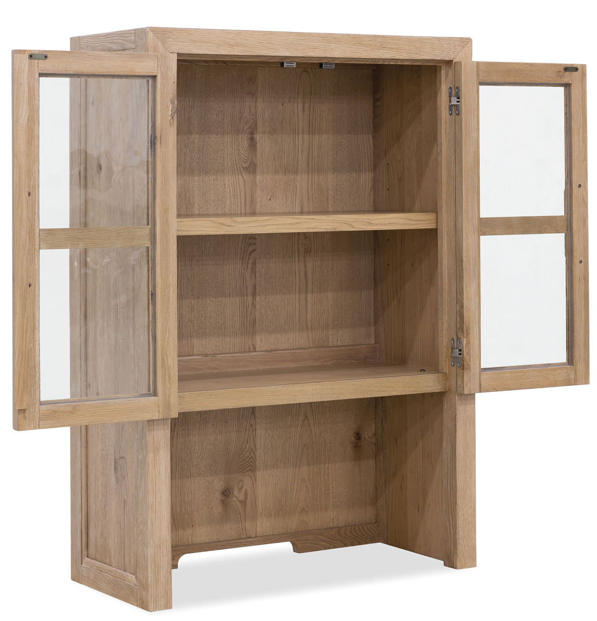 Driftwood Bookcase Hutch Buckboard - Light Brown by Hooker Furniture - View 3