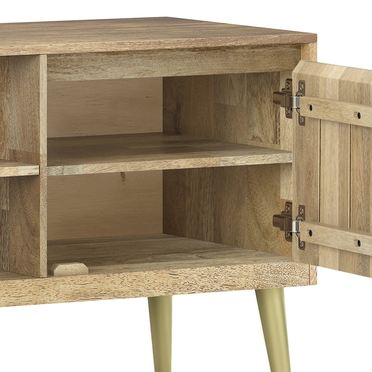 Jager - TV Media Stand - Natural - sold by Home Elegance USA