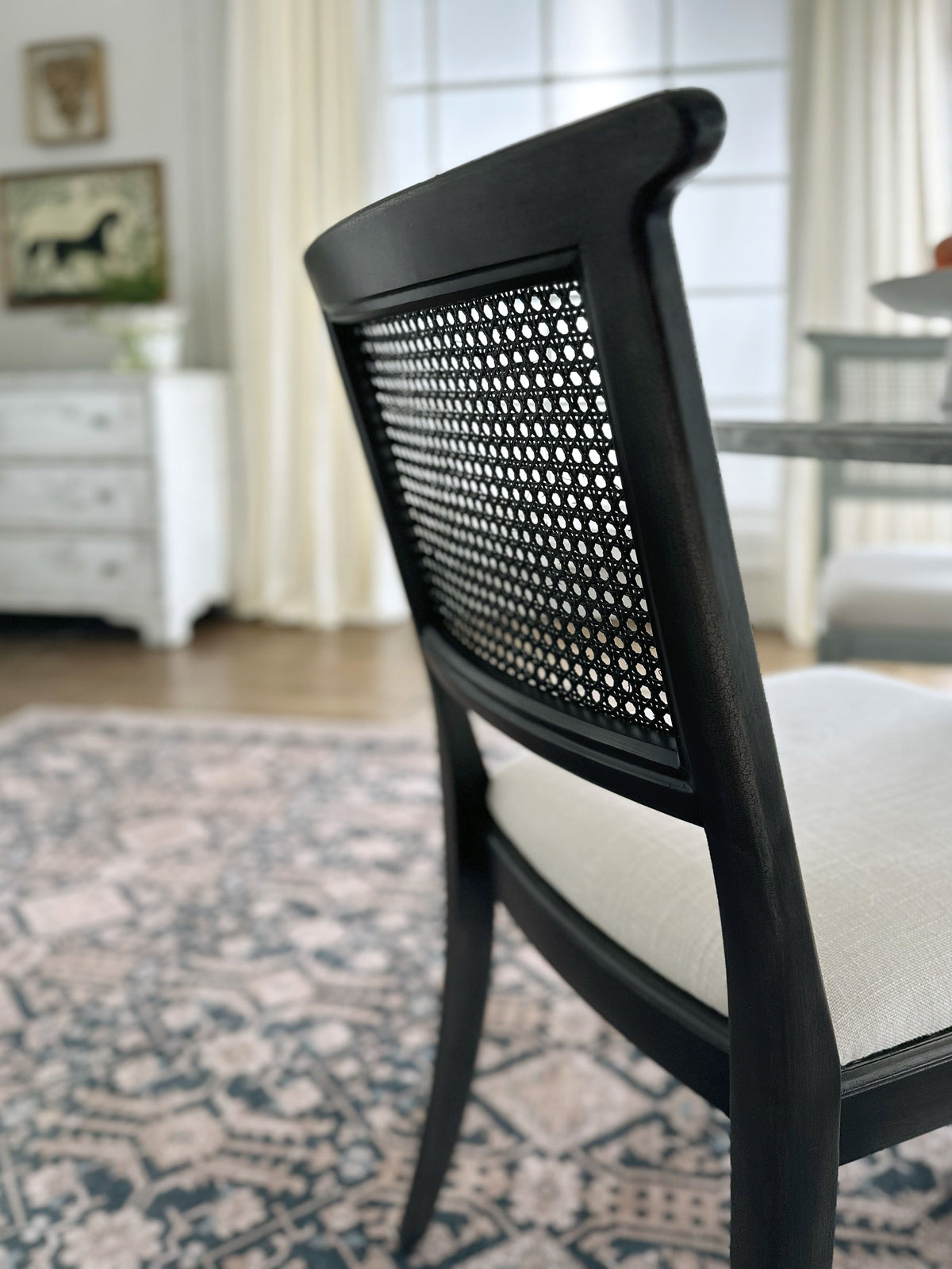 Charleston Upholstered Seat Side Chair (Set of 2) - Black / Gray by Hooker Furniture - View 2
