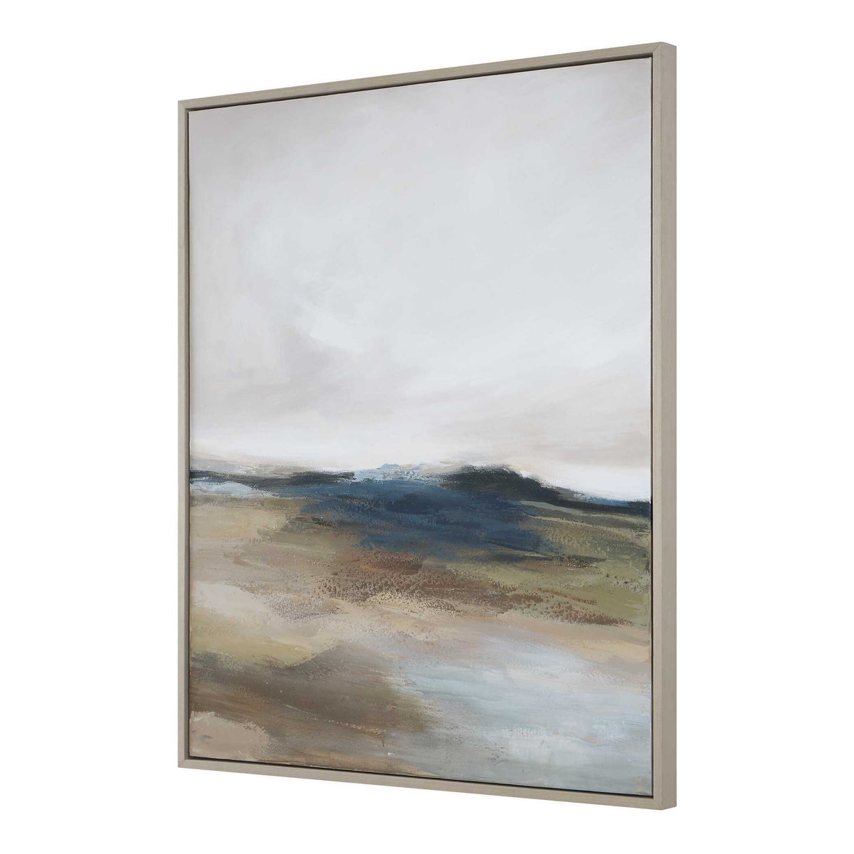 Prairie's Edge Landscape Canvas - Blue / Gray by Uttermost - View 4