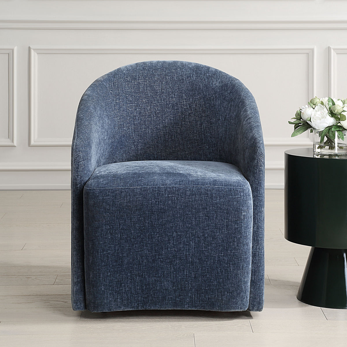 Harbor Dining Chair - Blue by Uttermost - View 2