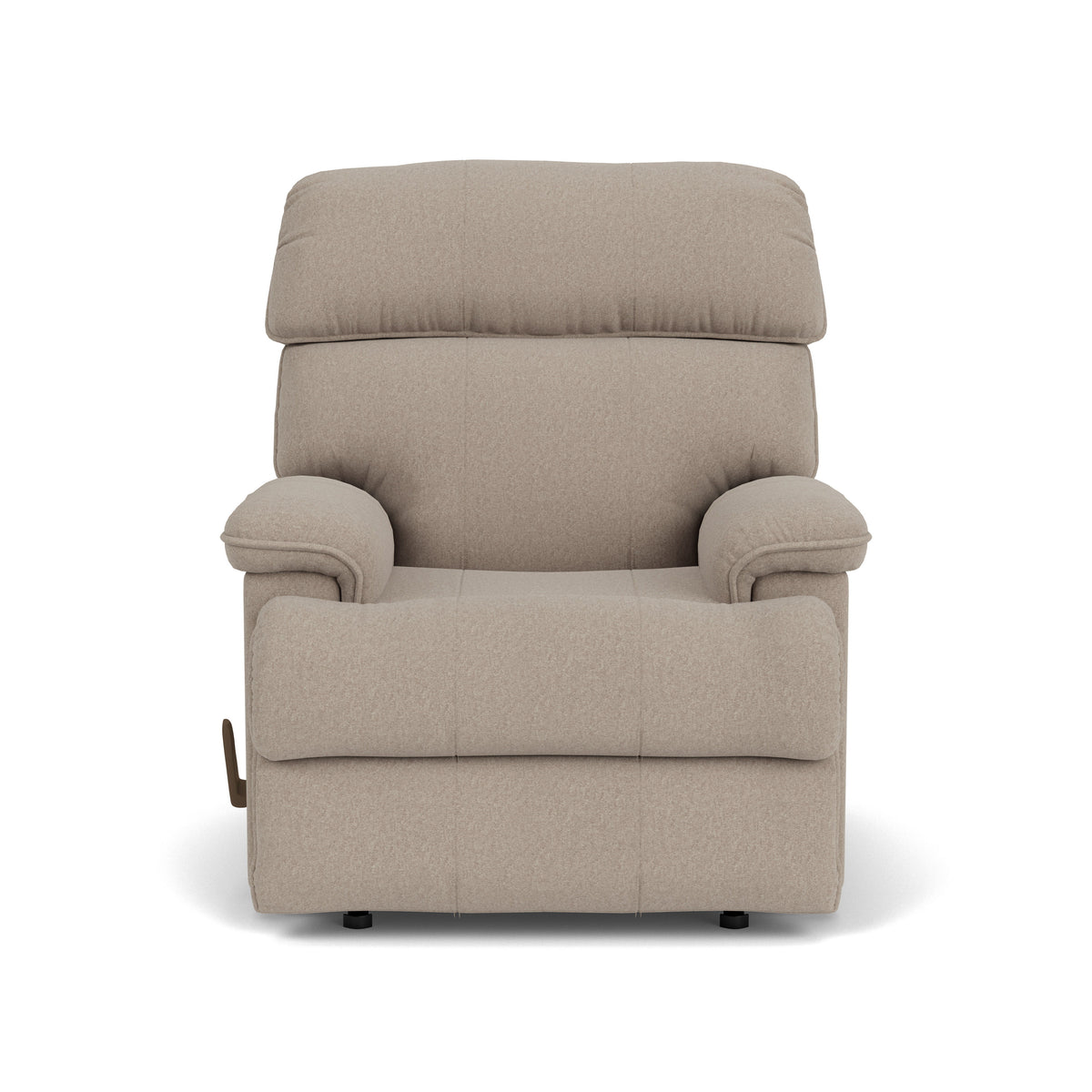 Geneva Transitional Leather Rocking Recliner | Flexsteel