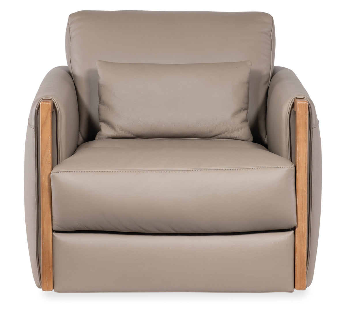 Meridian Swivel Chair - Gray by Hooker Furniture - View 4