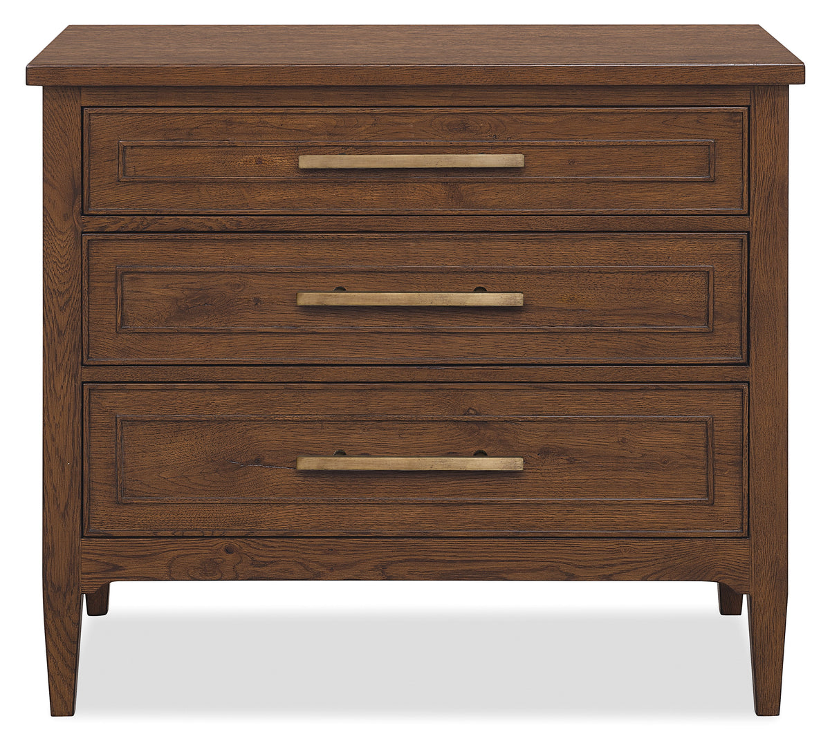 Cashiers Nightstand Chestnut - Dark Brown by Hooker Furniture - View 2