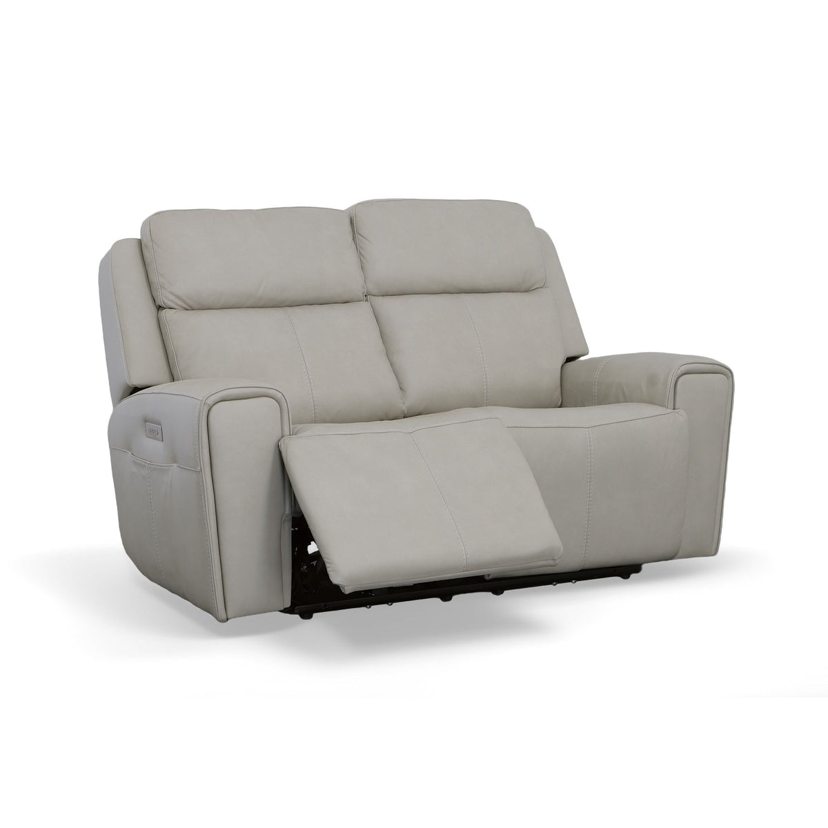 Barnett Power Reclining Loveseat With Power Headrests & Lumbar - Timber | Flexsteel