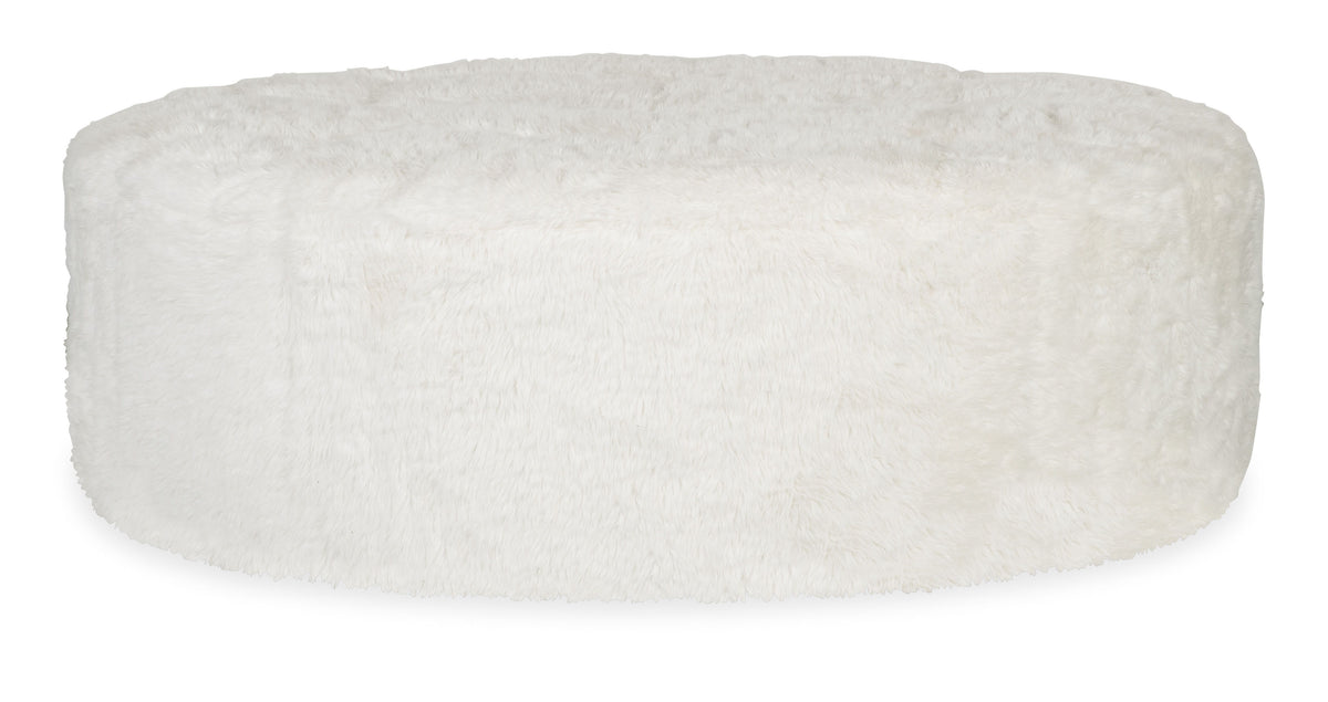 Barefoot Ottoman - White by Hooker Furniture - View 1