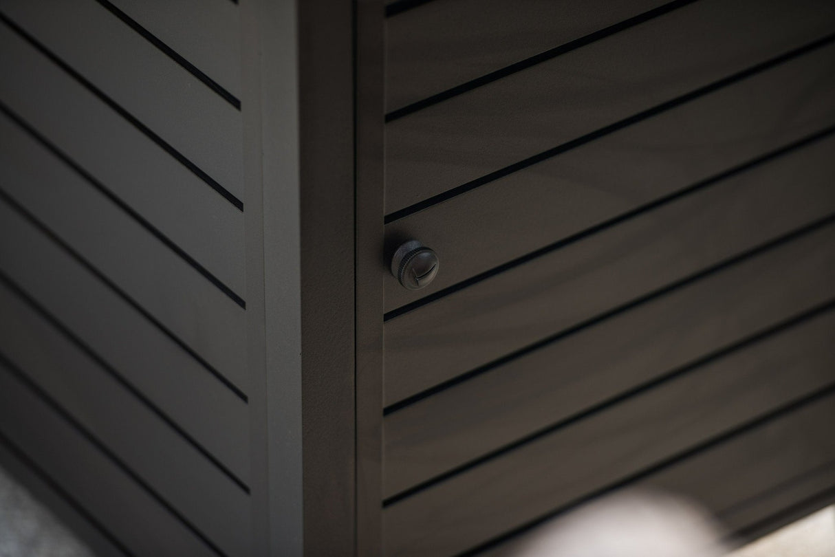 57in Outdoor Gas Propane Fire Pits Table, Aluminum, 50000BTU Firepit Fireplace Dinning Table with Lid, Fire Glass, Retangular, ETL Certification, for Garden Backyard Deck Patio - Mocha | Home Elegance USA