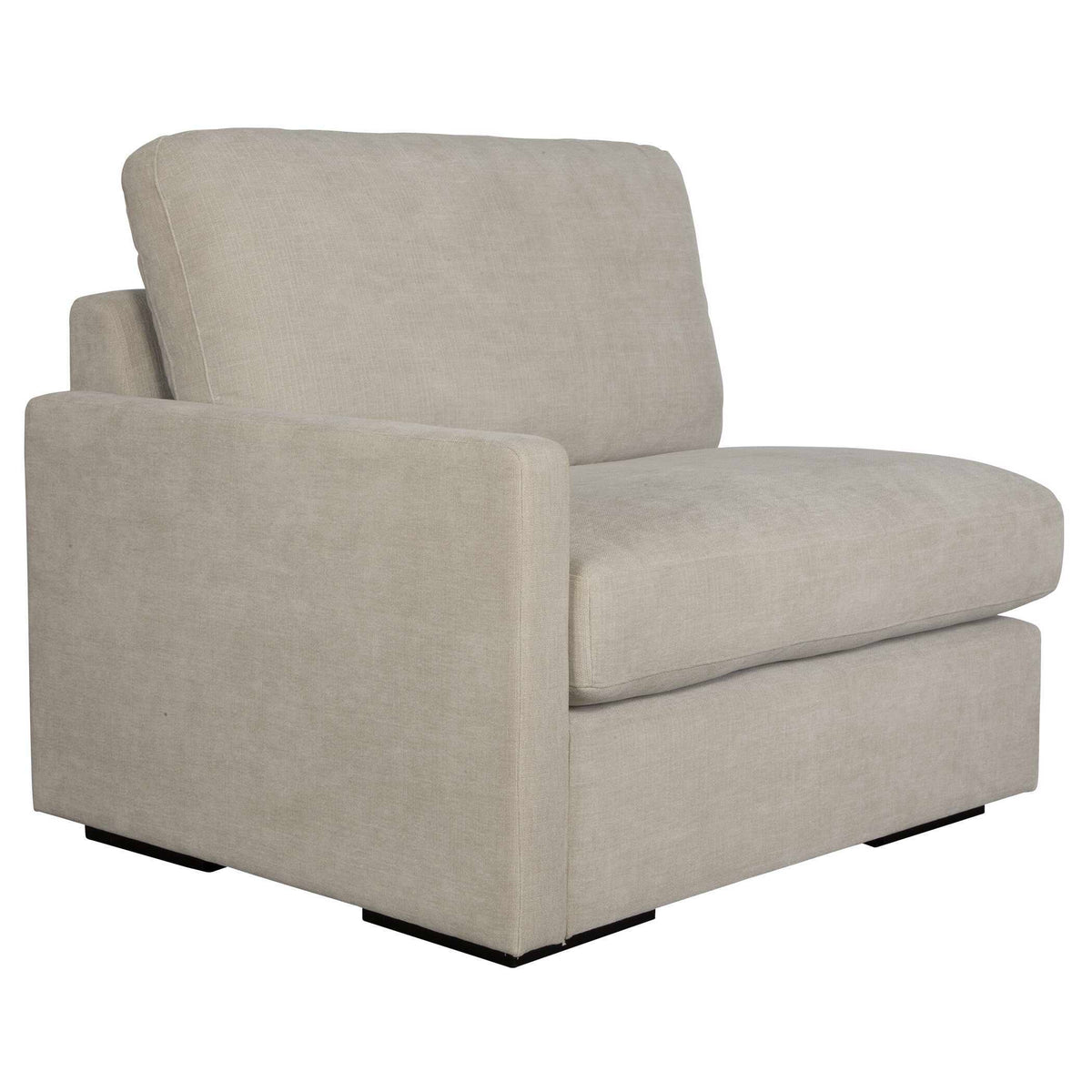 Refuge Sand Left Arm Facing Sofa - Beige by Uttermost - View 3