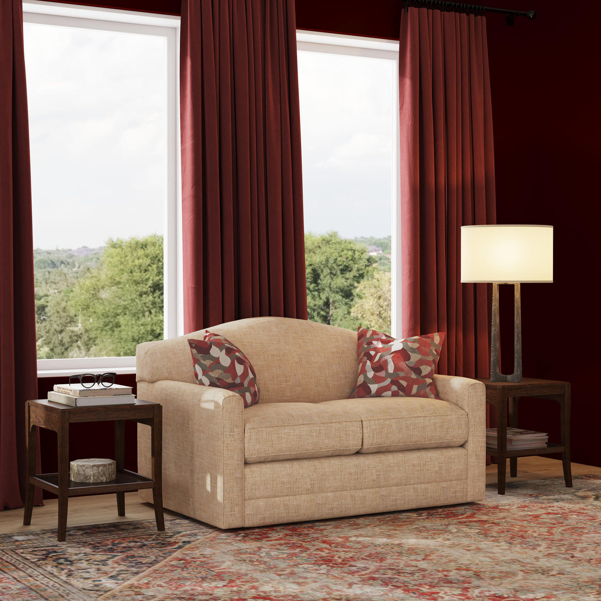 Aggie Fabric Loveseat | Flexsteel