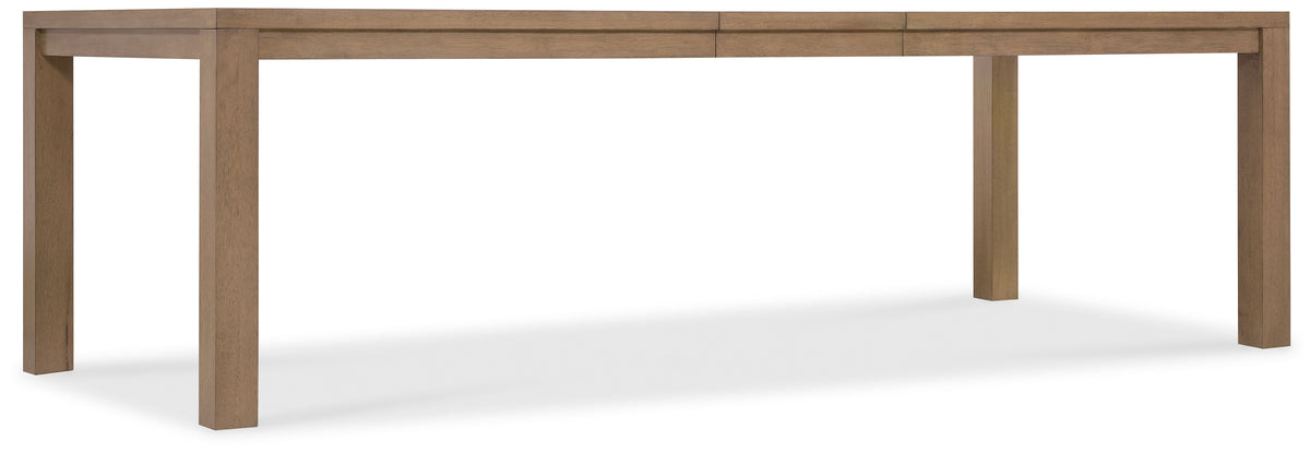 Sonnet Rectangular Dining Table With One 18" Leaf - Dark Gray / Light Brown by Hooker Furniture - View 4