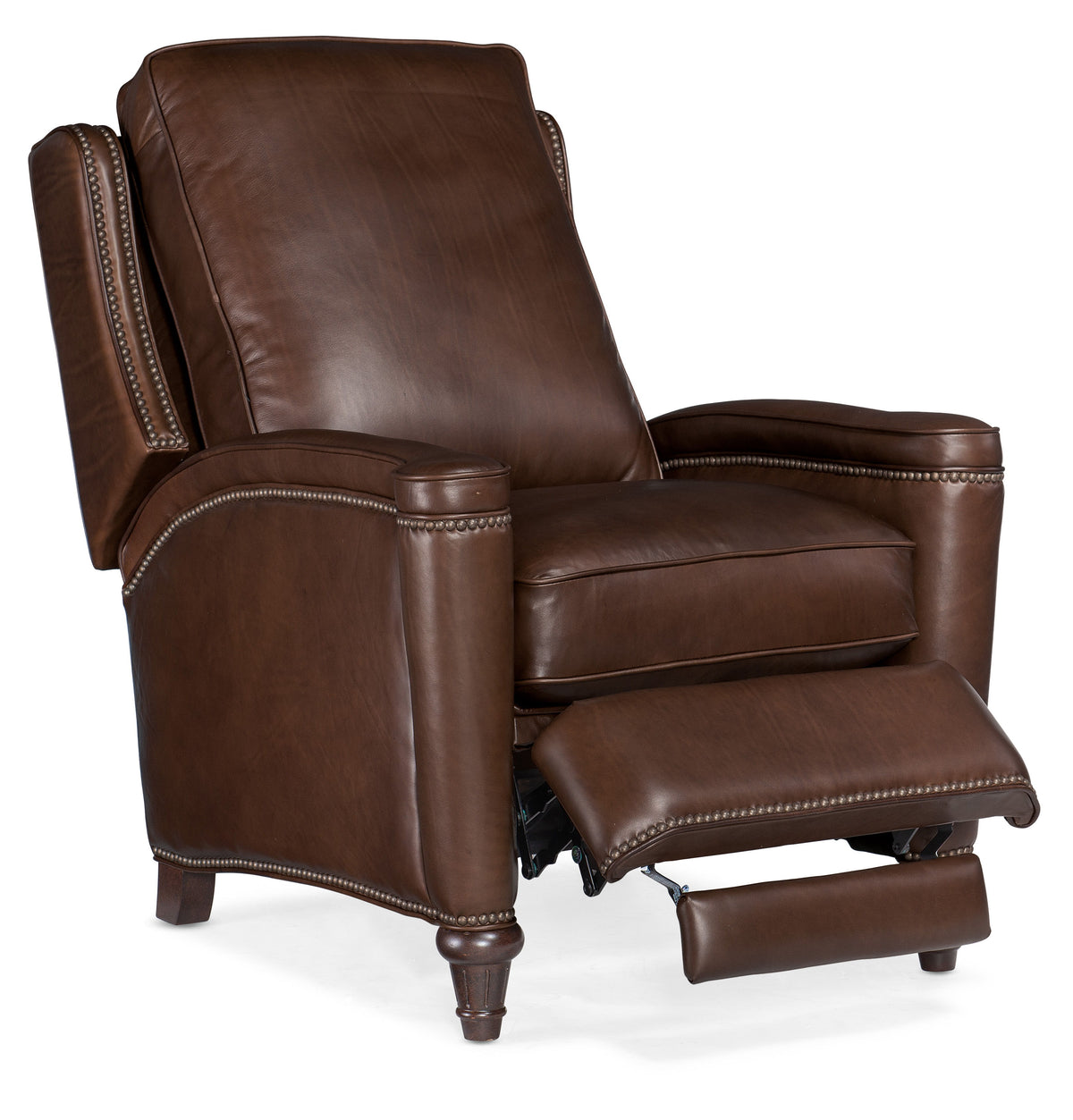 Rylea Manual Push Back Recliner - Dark Brown by Hooker Furniture - View 5