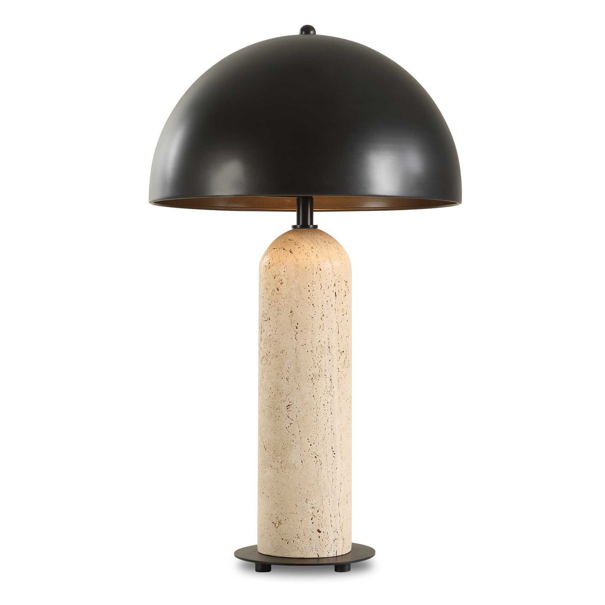 Tanaka Indoor-Outdoor Table Lamp - Black / Beige by Uttermost - View 1