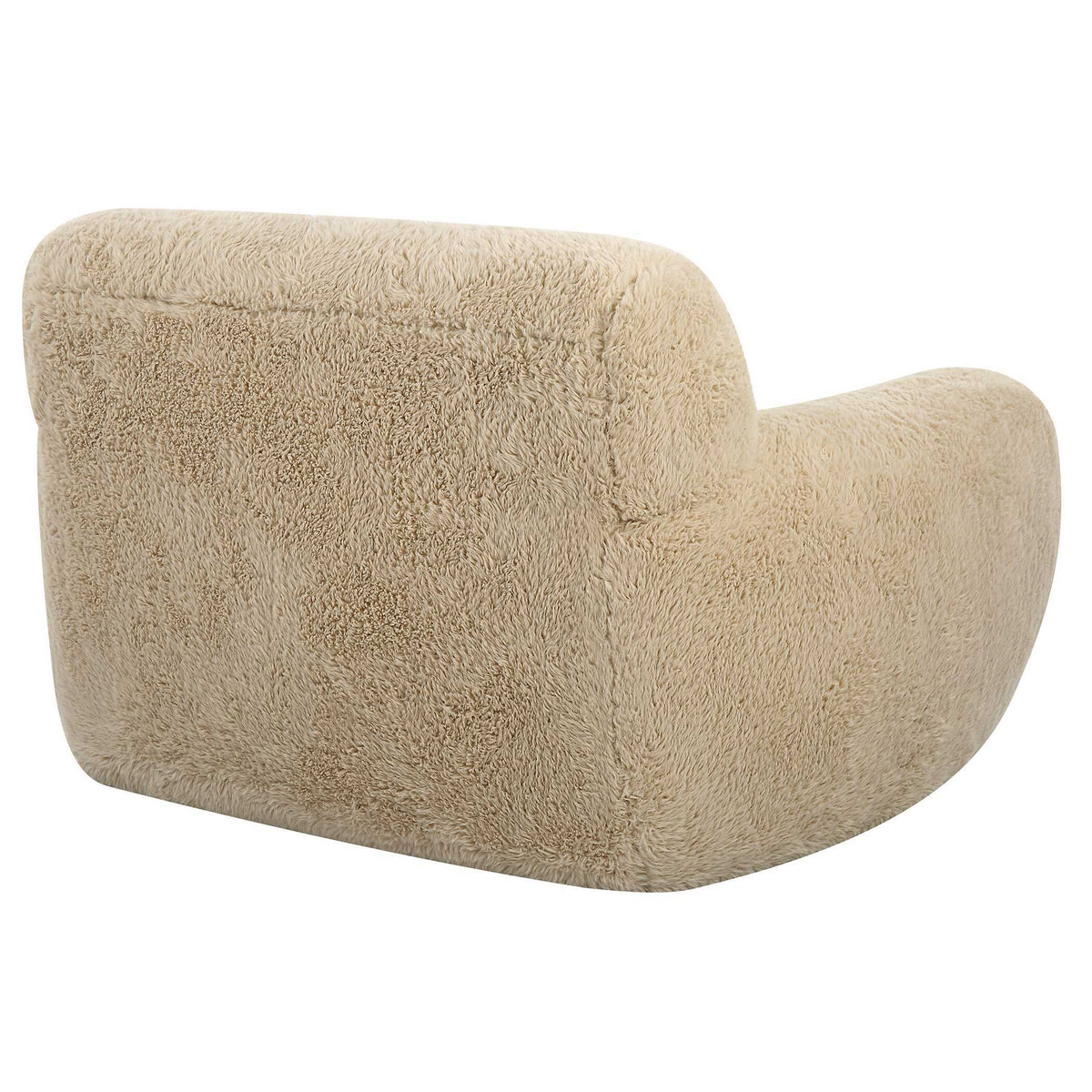 Abide Sheepskin Accent Chair - Beige by Uttermost - View 6