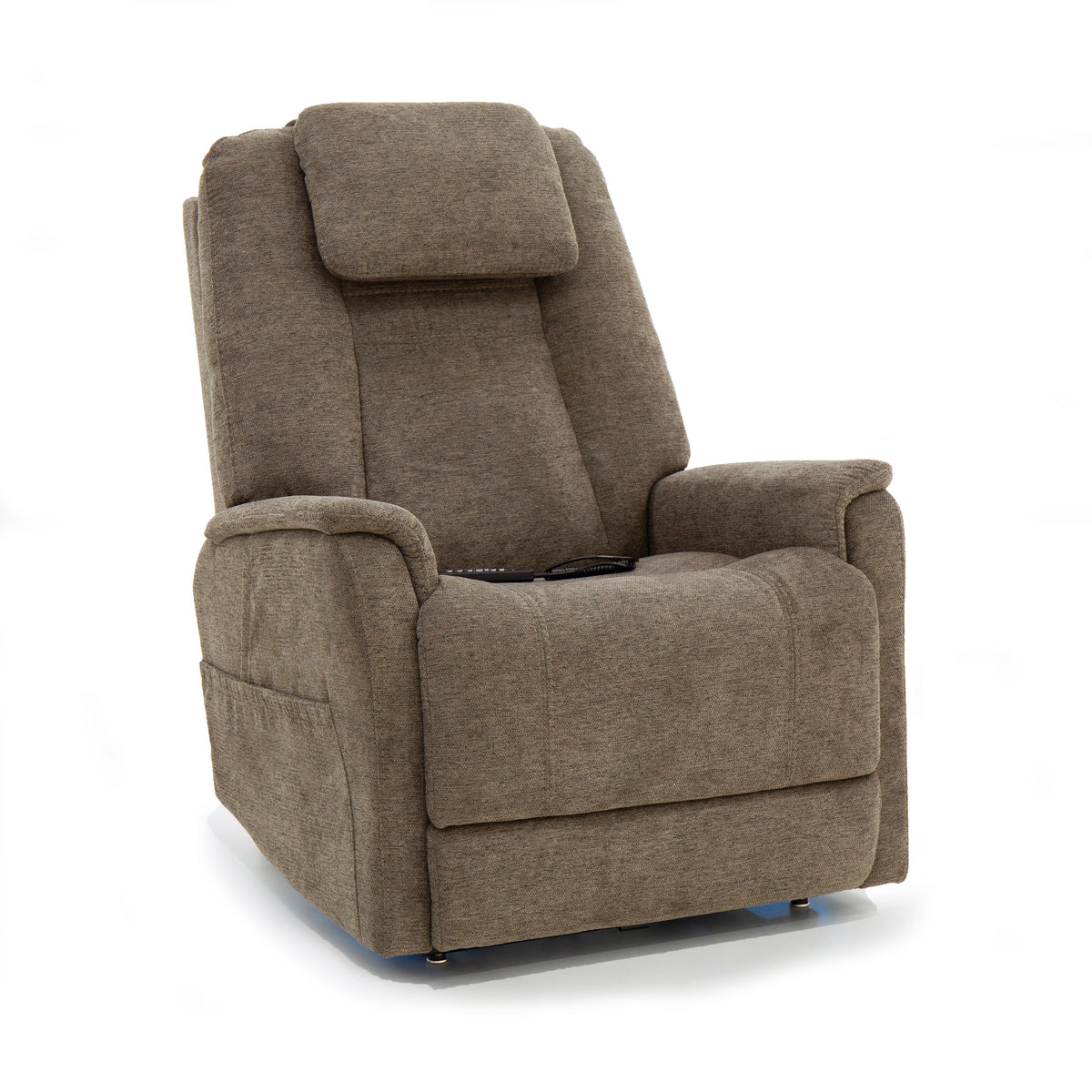 Zecliner Model 3+ Power Rocking Recliner With Power Headrest, Lumbar, Heat & Massage - Toast | Flexsteel