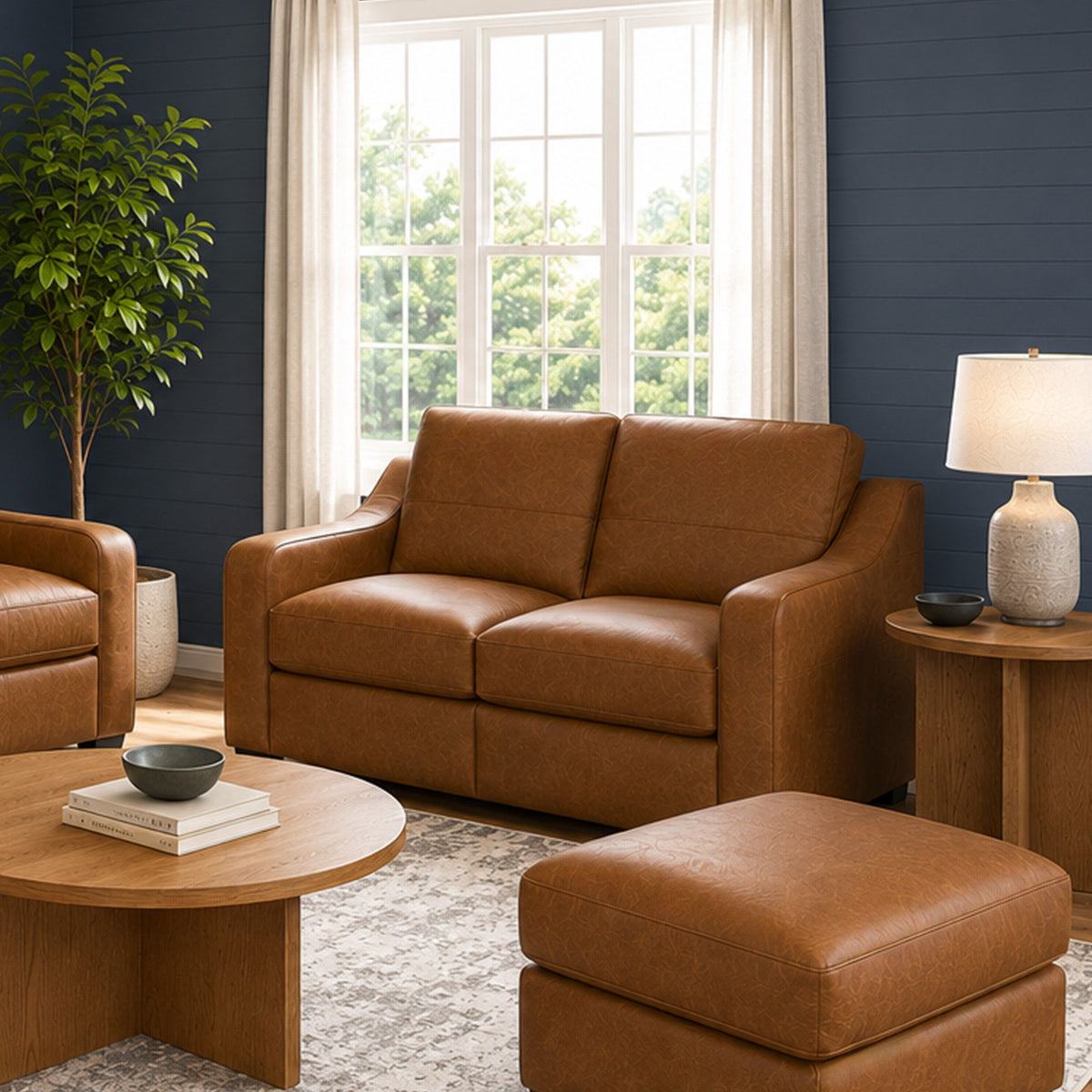Hudson Loveseat For Living Room - Autumn | Flexsteel
