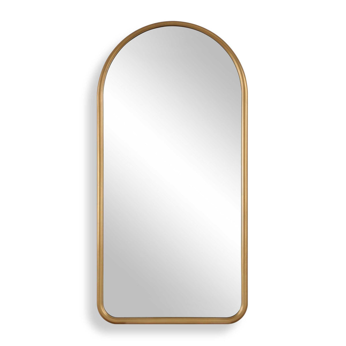 Marvell Arch Mirror - Gold by Uttermost - View 1