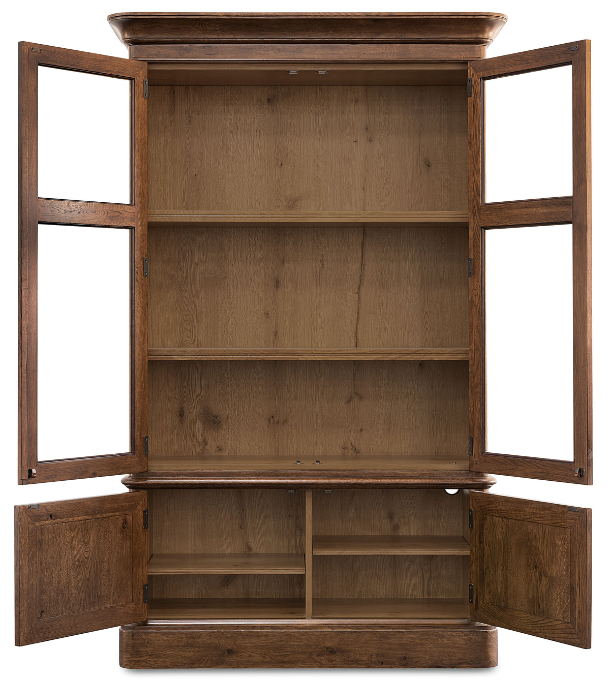 Cashiers Display Cabinet Chestnut - Dark Brown by Hooker Furniture - View 4