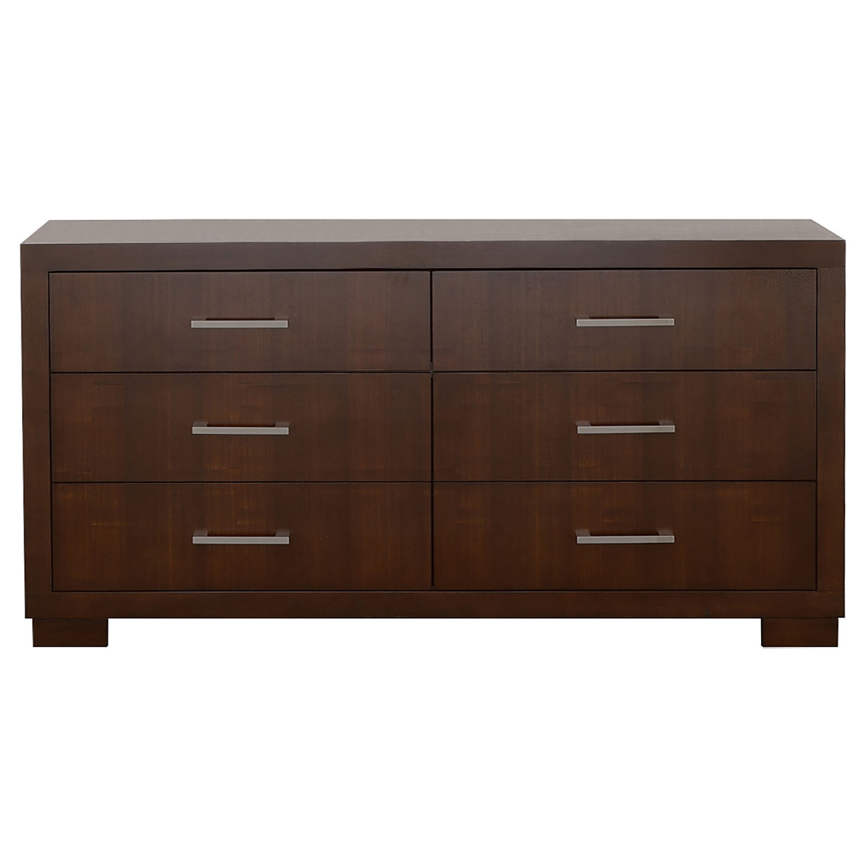 Jessica 6-drawer Dresser Cappuccino - Home Elegance USA
