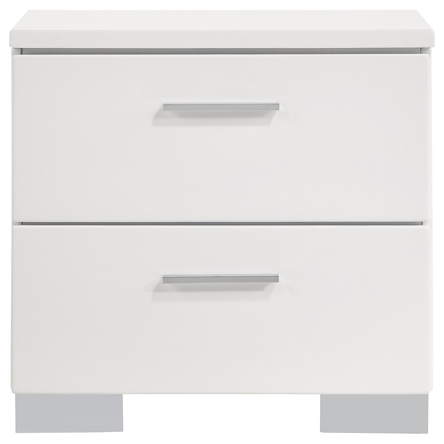 Full Bed 4 Pc Set - Felicity 4-piece Full Bedroom Set White High Gloss