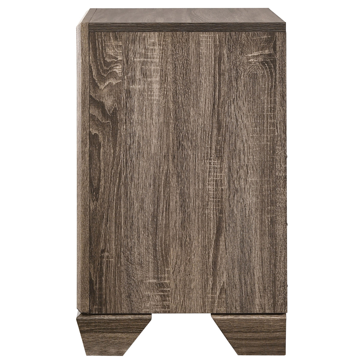 Kauffman 2-drawer Nightstand Washed Taupe - Home Elegance USA