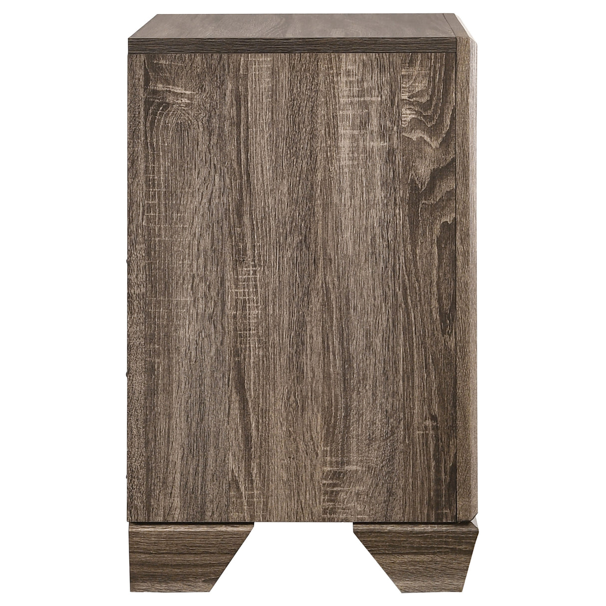 Kauffman 2-drawer Nightstand Washed Taupe - Home Elegance USA