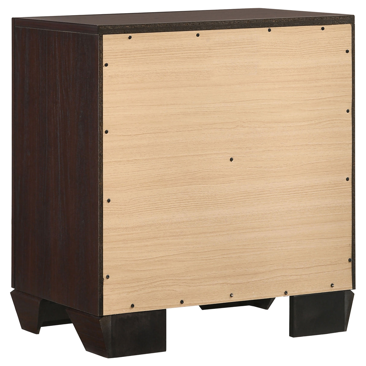 Kauffman 2-drawer Nightstand Dark Cocoa - Home Elegance USA