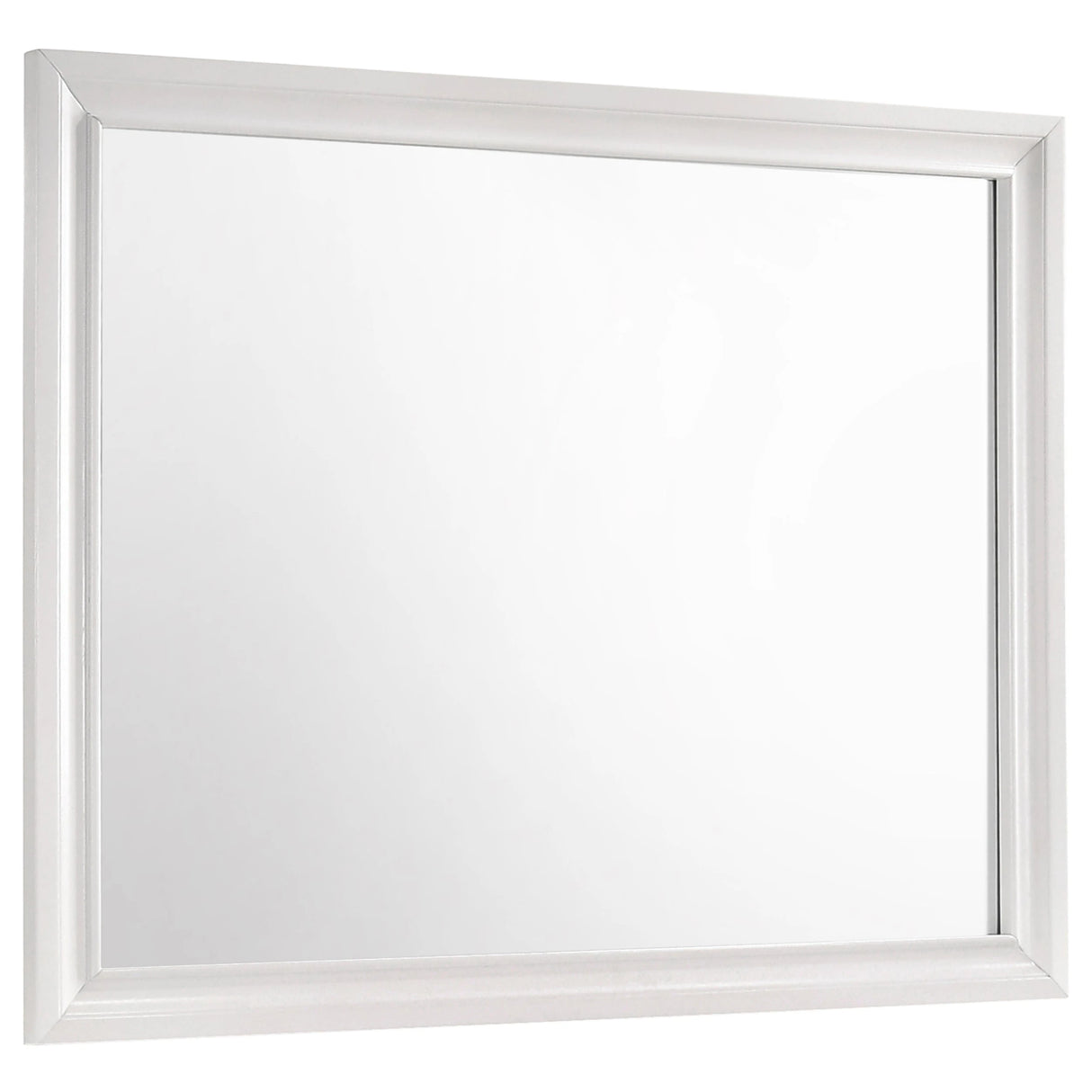 Juego de dormitorio doble Miranda de 5 piezas en blanco