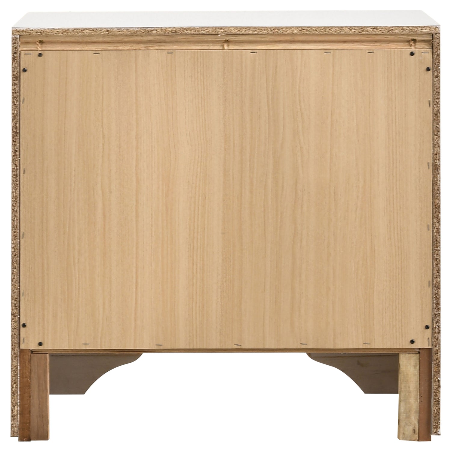 Miranda 2-drawer Nightstand White - Home Elegance USA