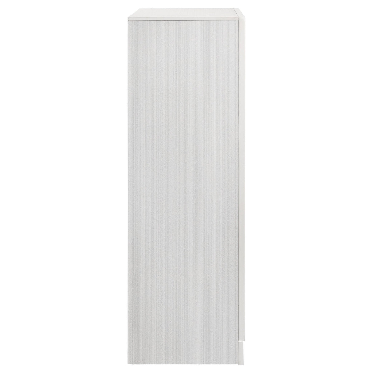 Chest - Miranda 5-drawer Chest White and Rhinestone