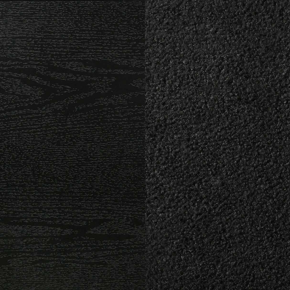 Juego de dormitorio Miranda Eastern King de 5 piezas, color negro