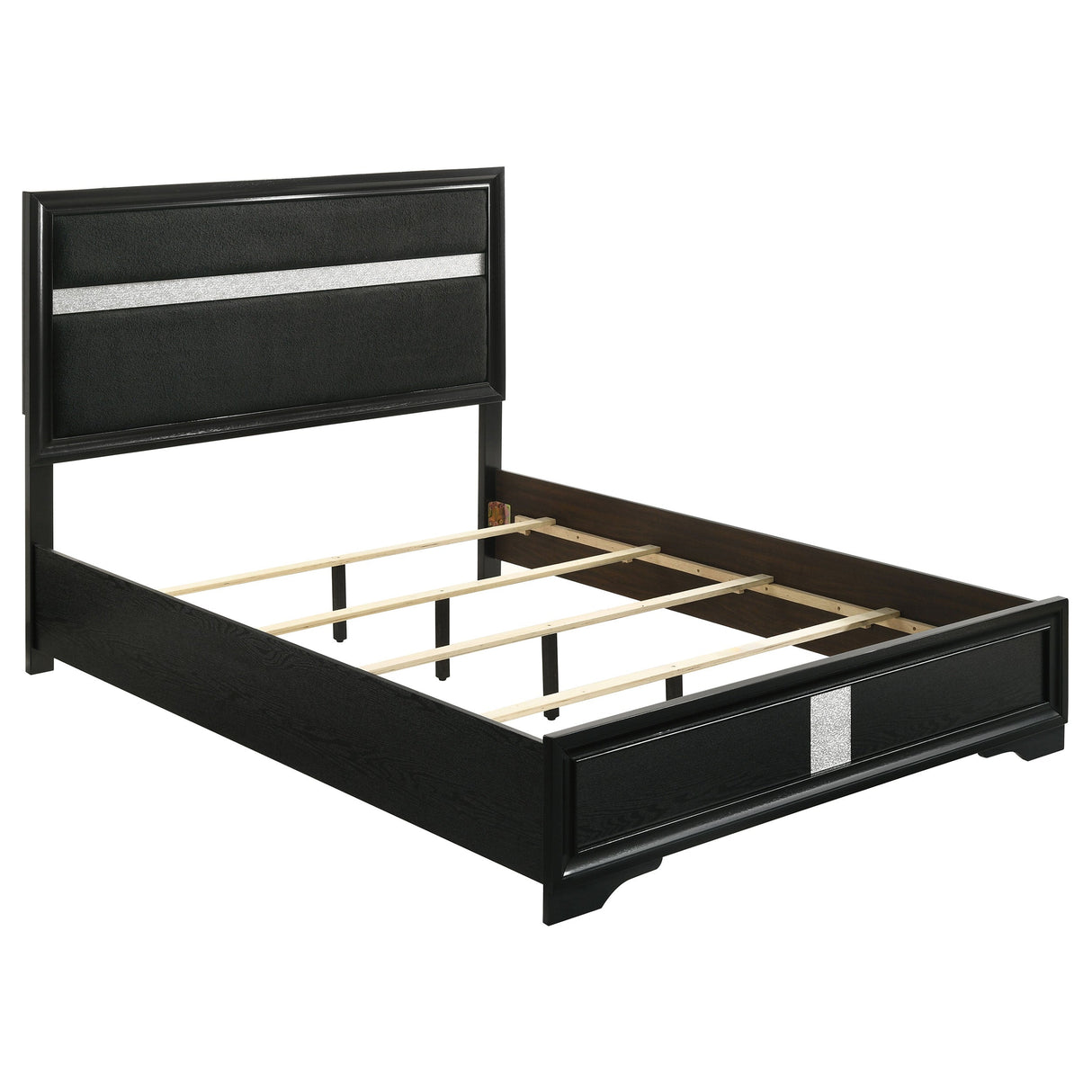 Miranda 4-piece California King Bedroom Set Black - sold by Home Elegance USA