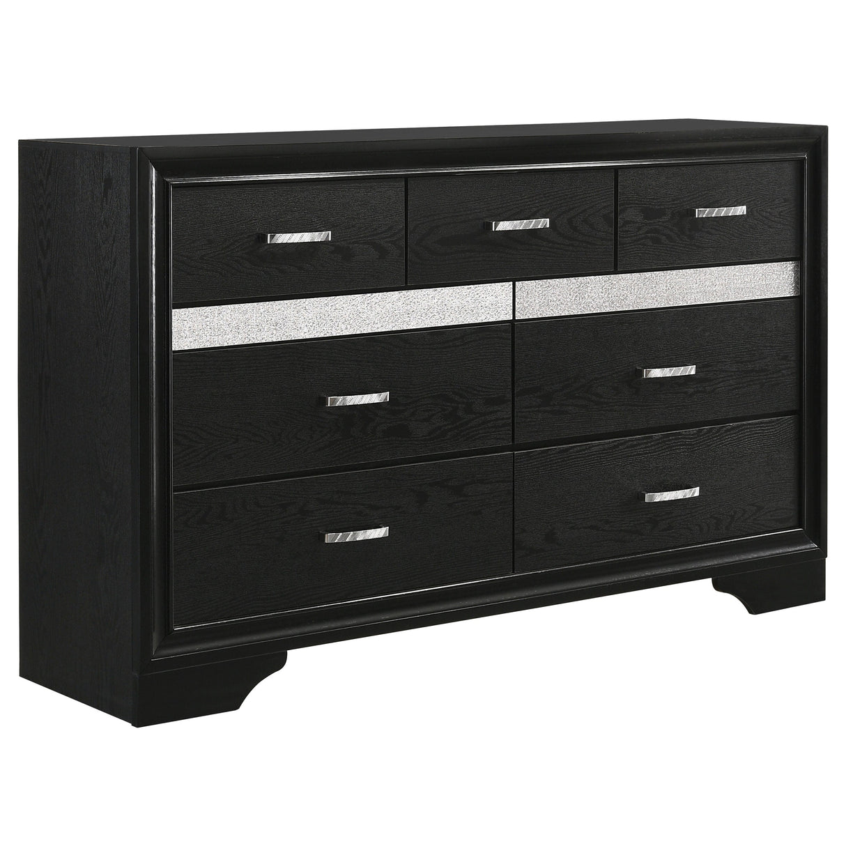 Miranda 5-piece California King Bedroom Set Black - sold by Home Elegance USA