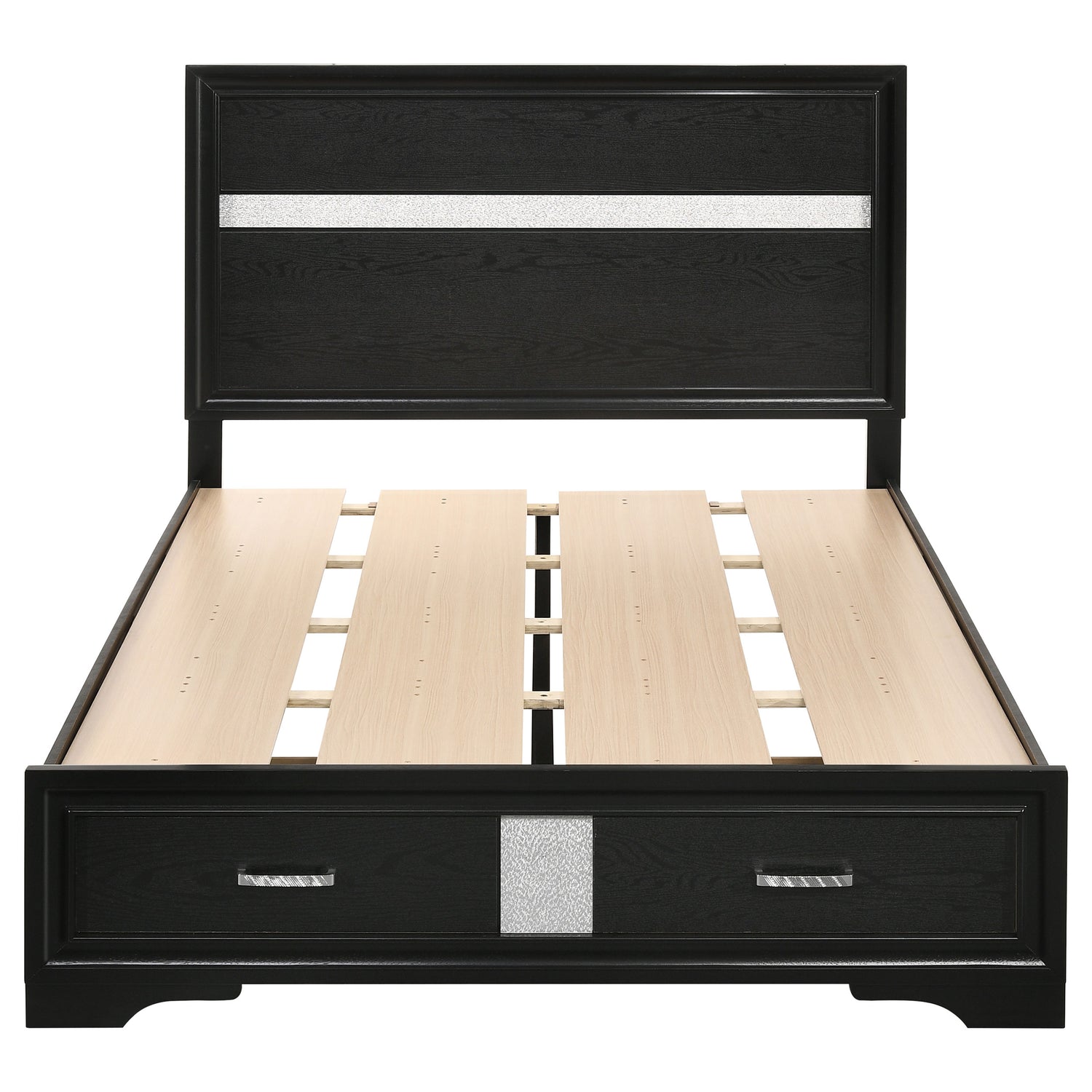 Full Bed 5 Pc Set - Miranda 5-piece Full Bedroom Set Black