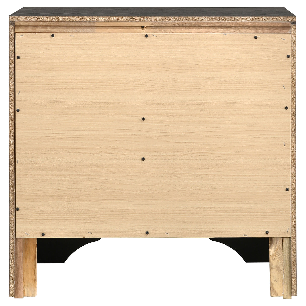 Miranda 2-drawer Nightstand Black - Home Elegance USA