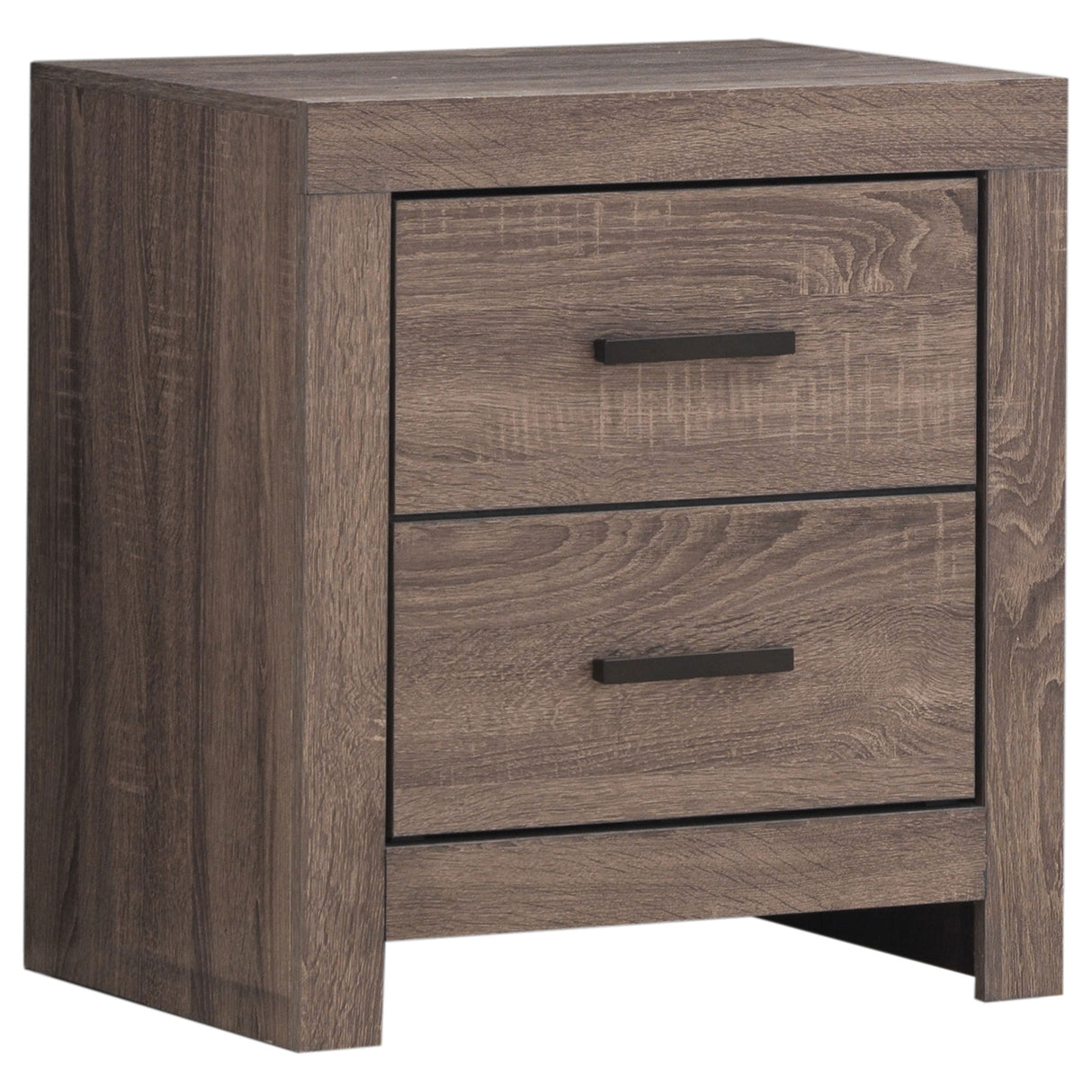 Brantford 2-drawer Nightstand Barrel Oak - Home Elegance USA