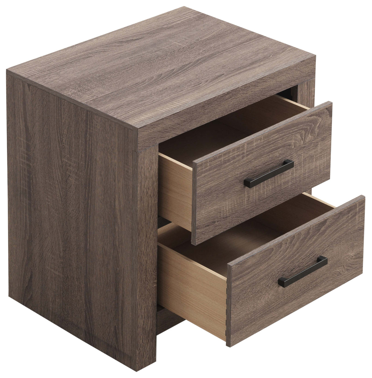 Brantford 2-drawer Nightstand Barrel Oak - Home Elegance USA